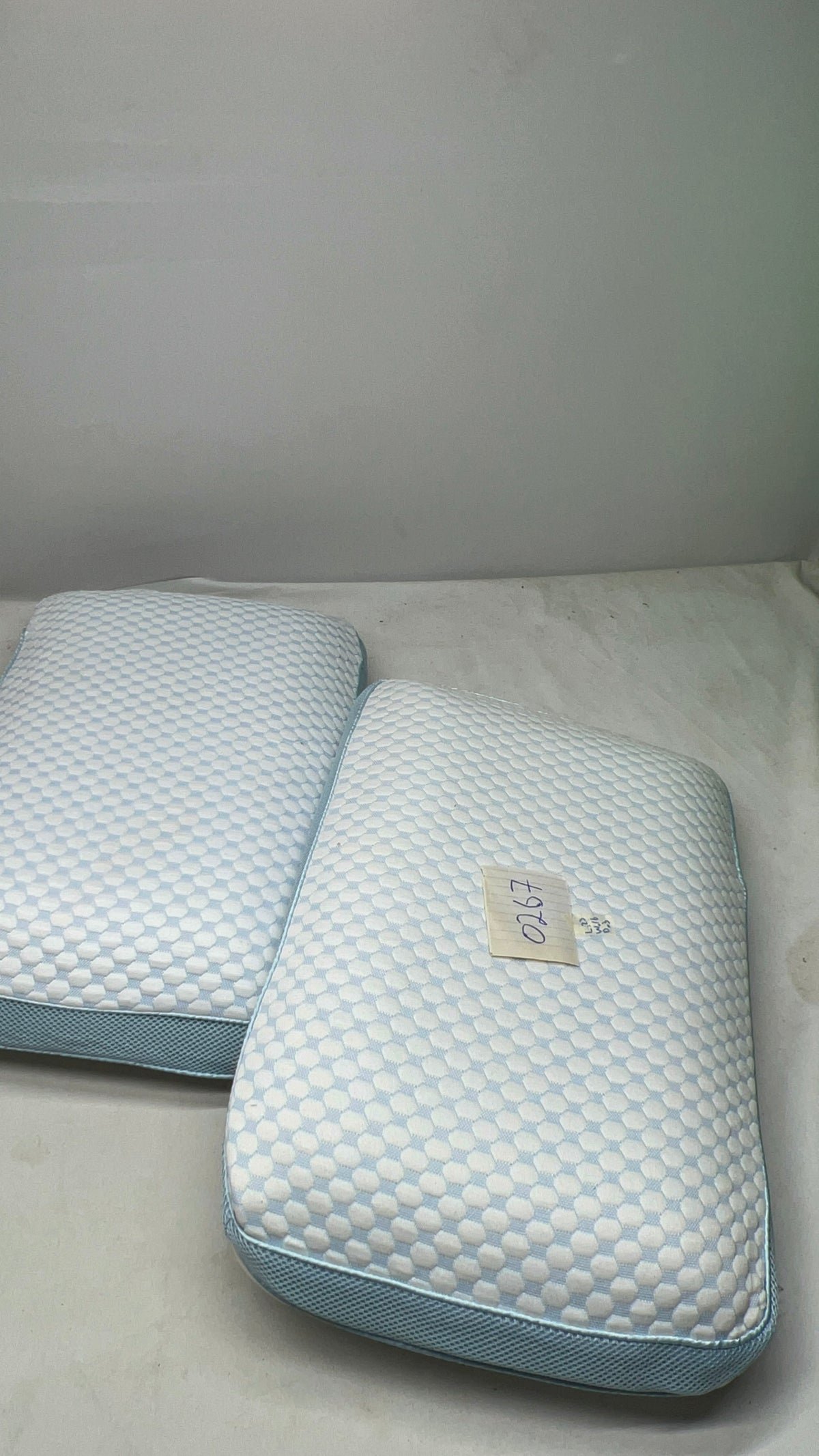 Pack of 02 Germ Free Sanitized Premium Imported Memory Foam Pillow – P0267
