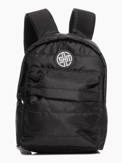 Mini black color backpack for accessories