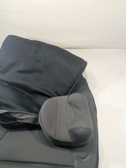Full body massager with heating pad also inflatable
