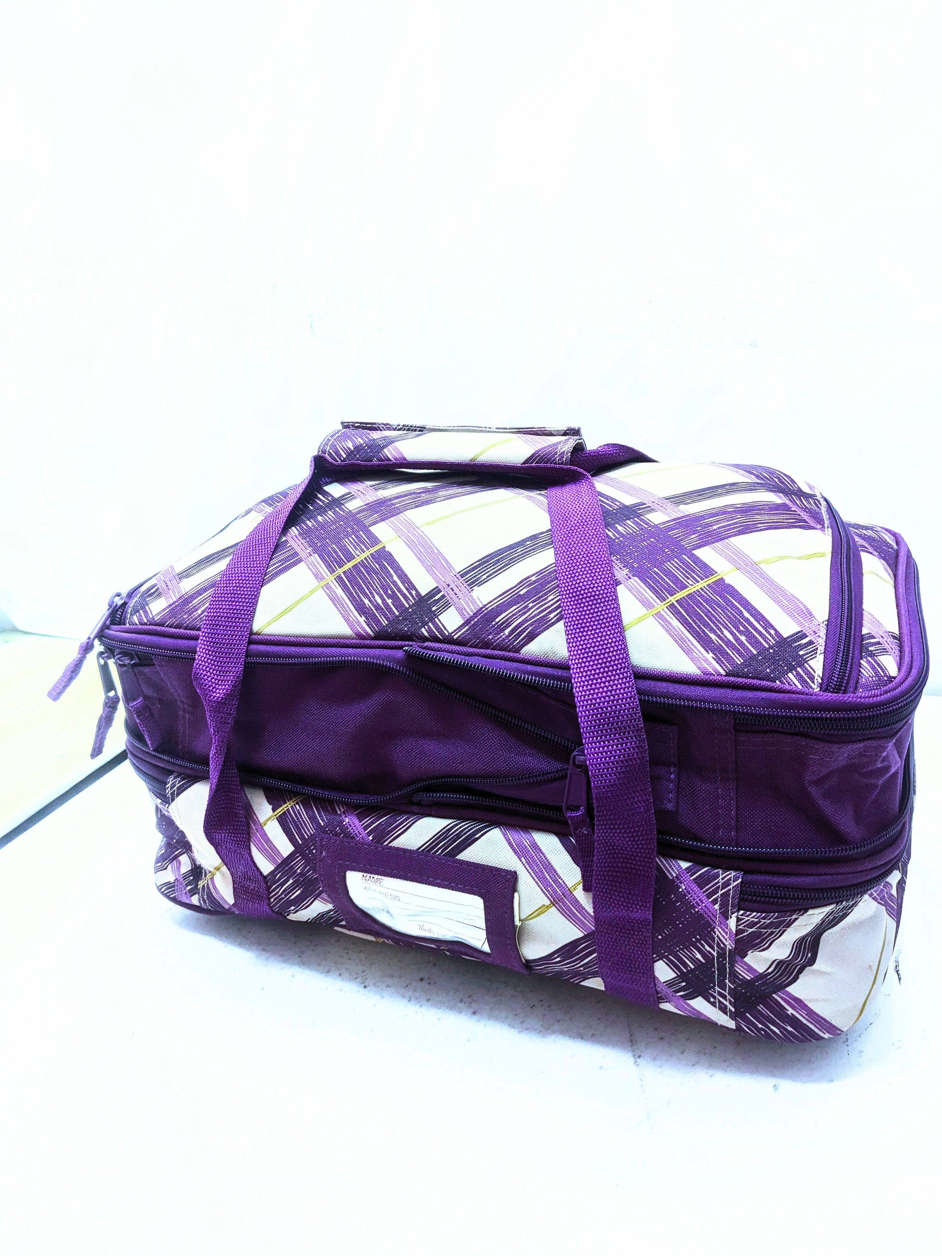 Double compartment insulated bag