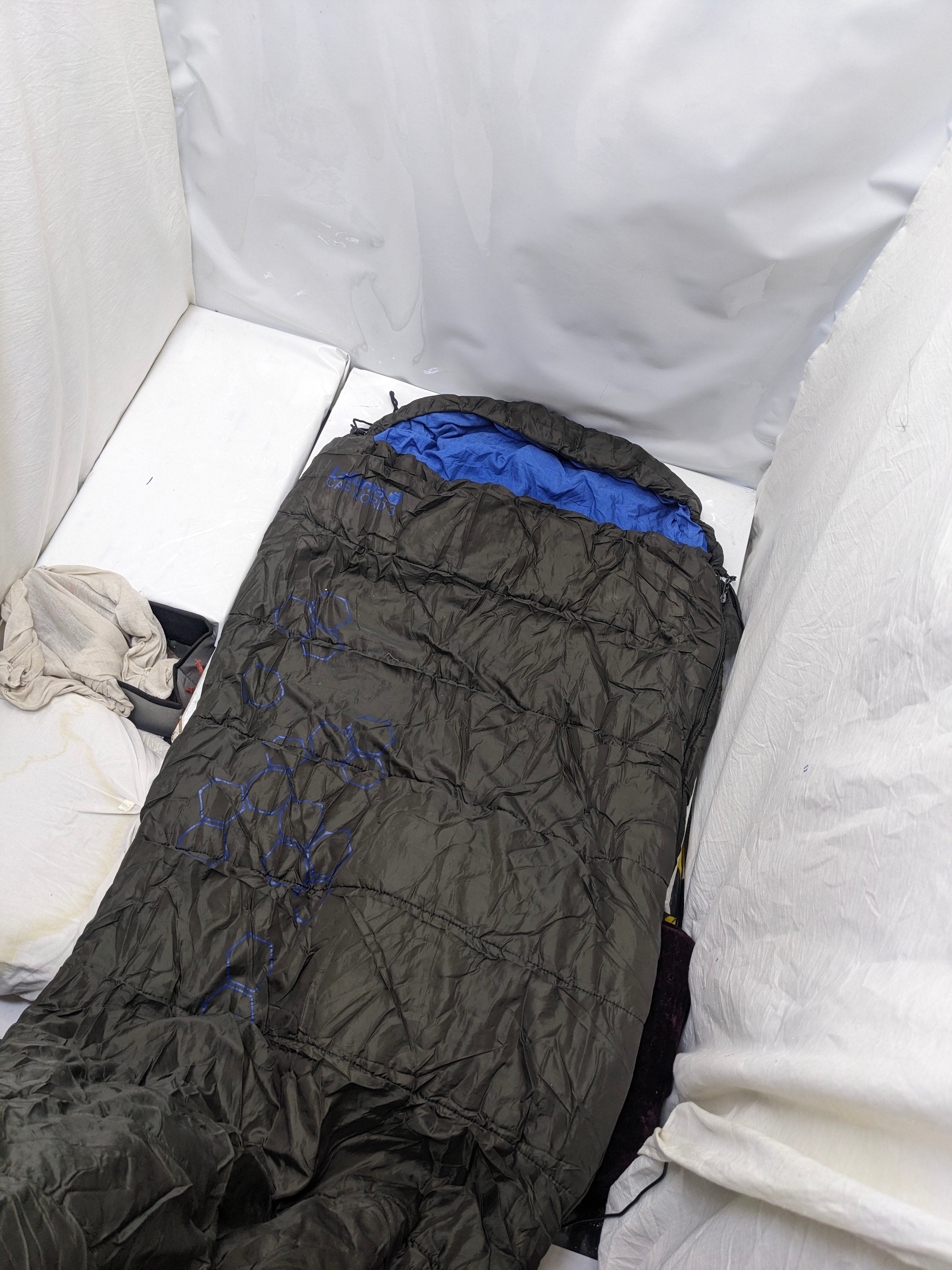 Imported lot high quality made polyster sleeping bag SB131