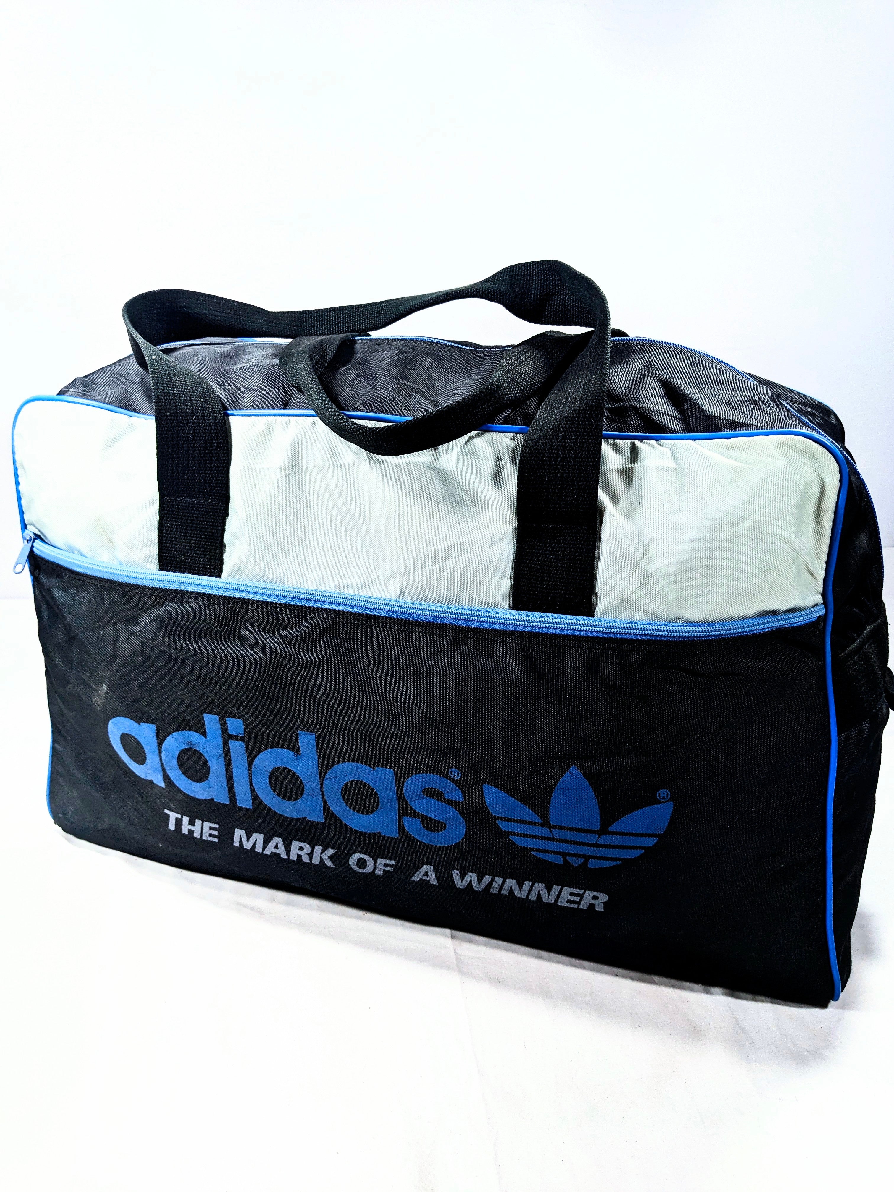 adidas brand Preloved japan stock duffle bag