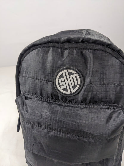 Mini black color backpack for accessories