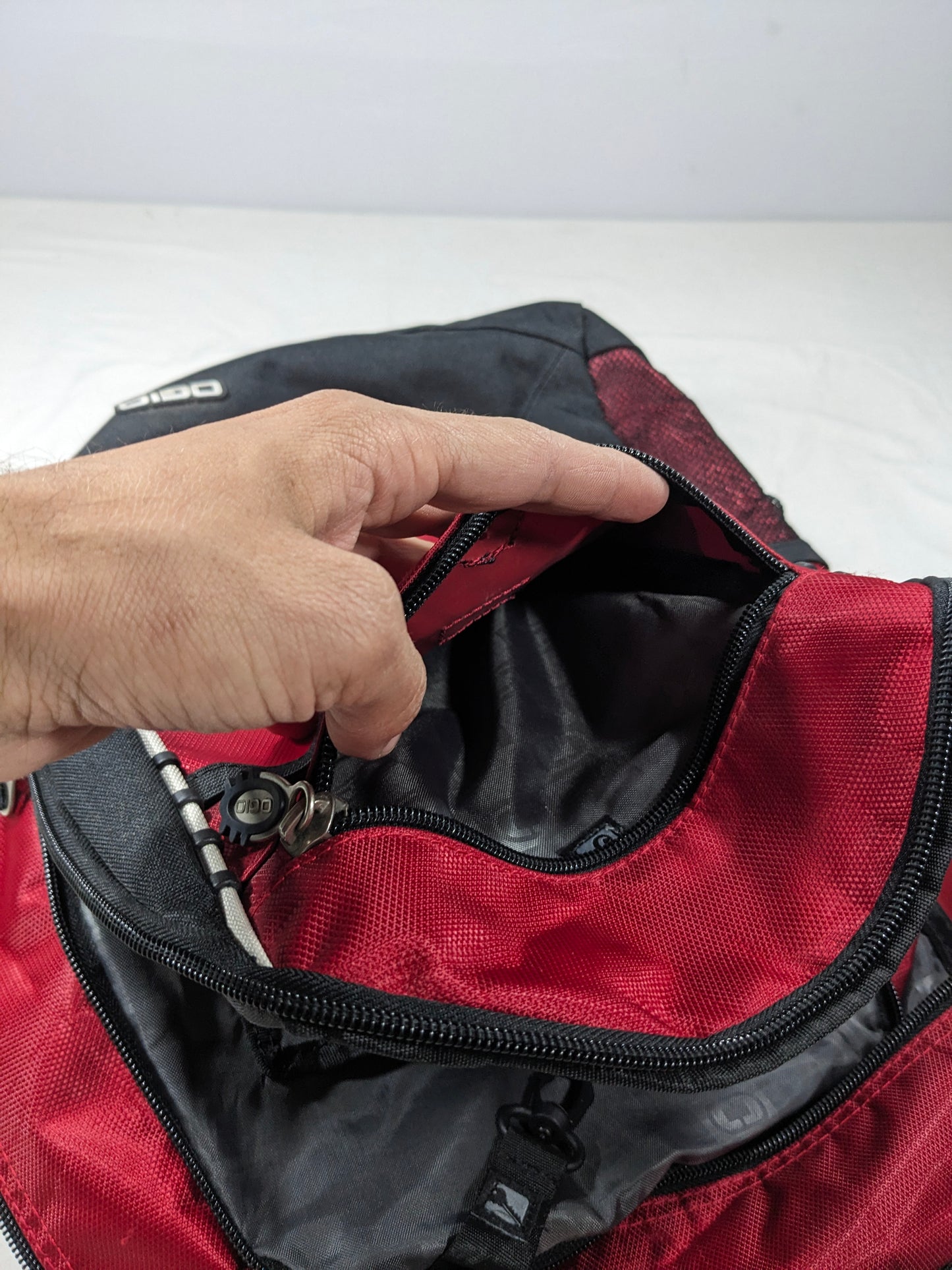 Ogio preloved red color backpack