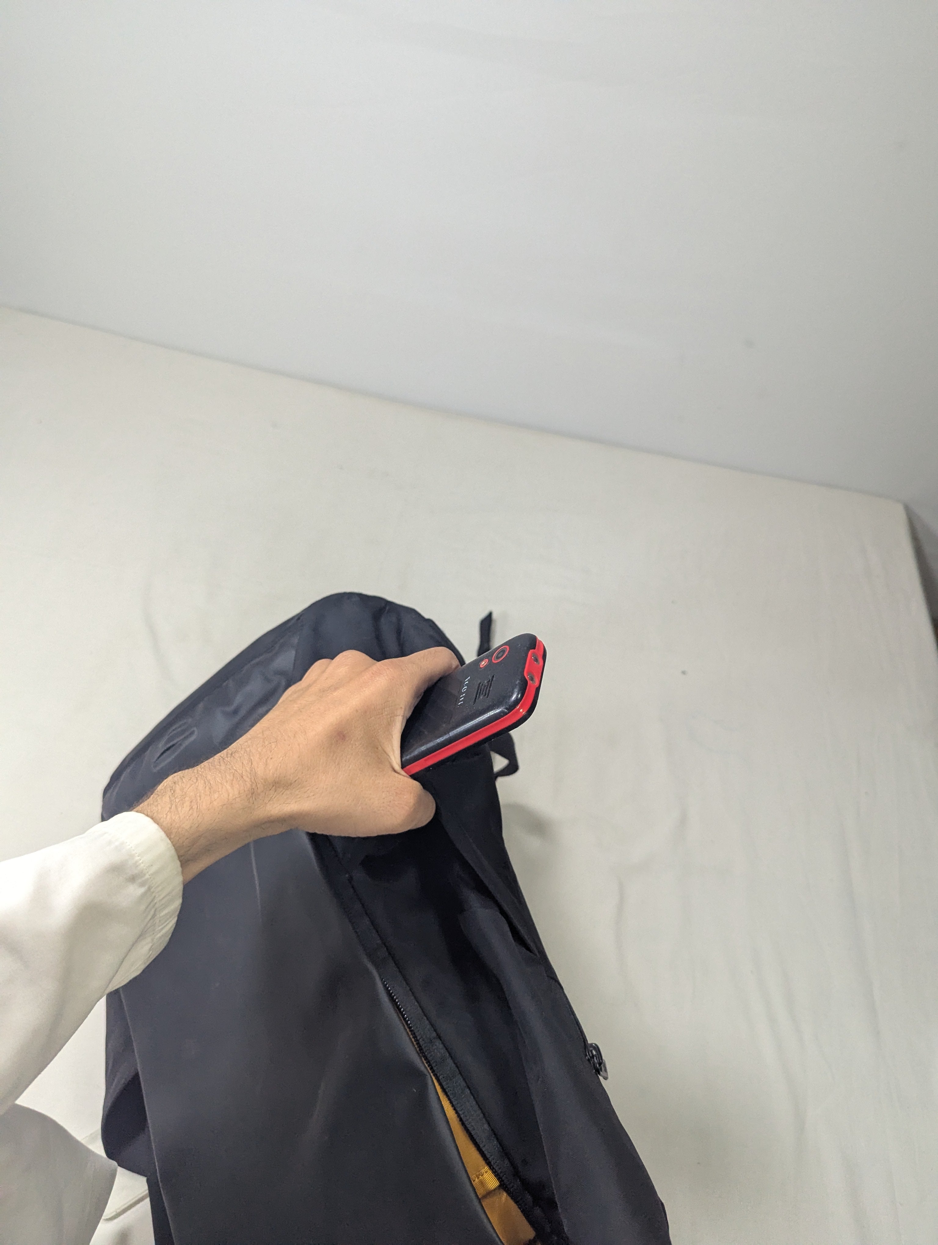 100% authentic north face slim stylish backpack Ab3