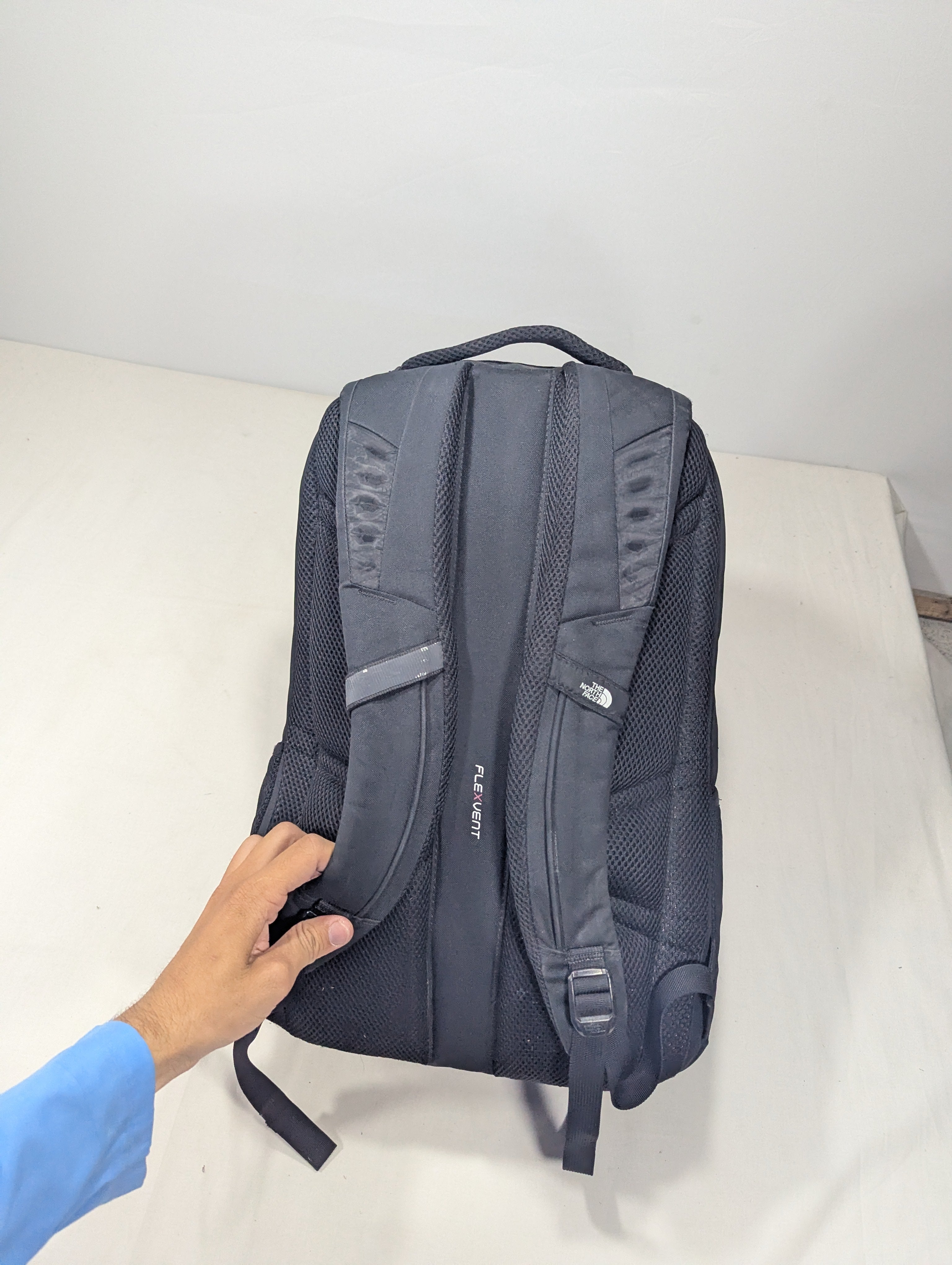 Color black The north face backpack Ab3