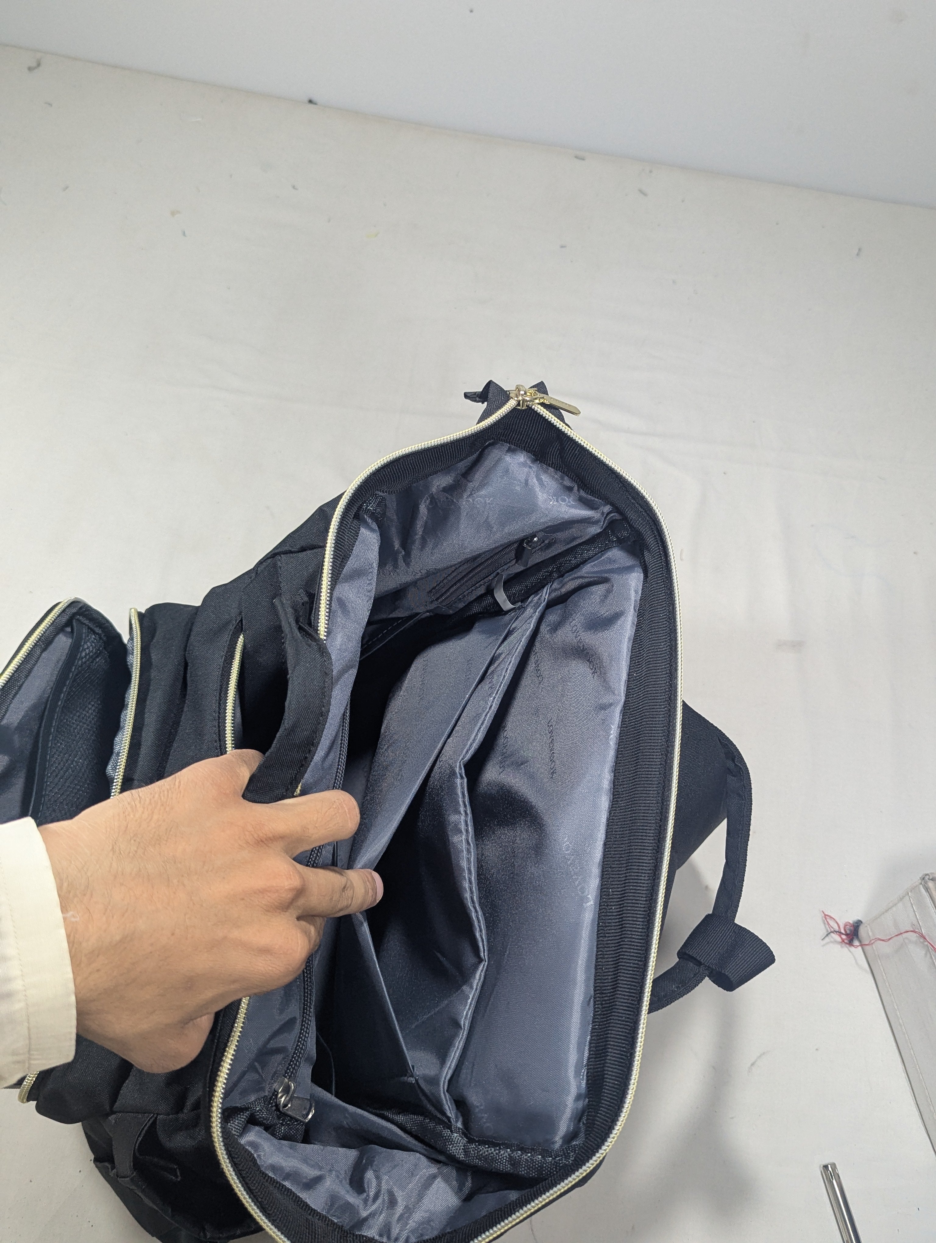 Baby Black color backpack, Diaper backpack, bag  Ab3
