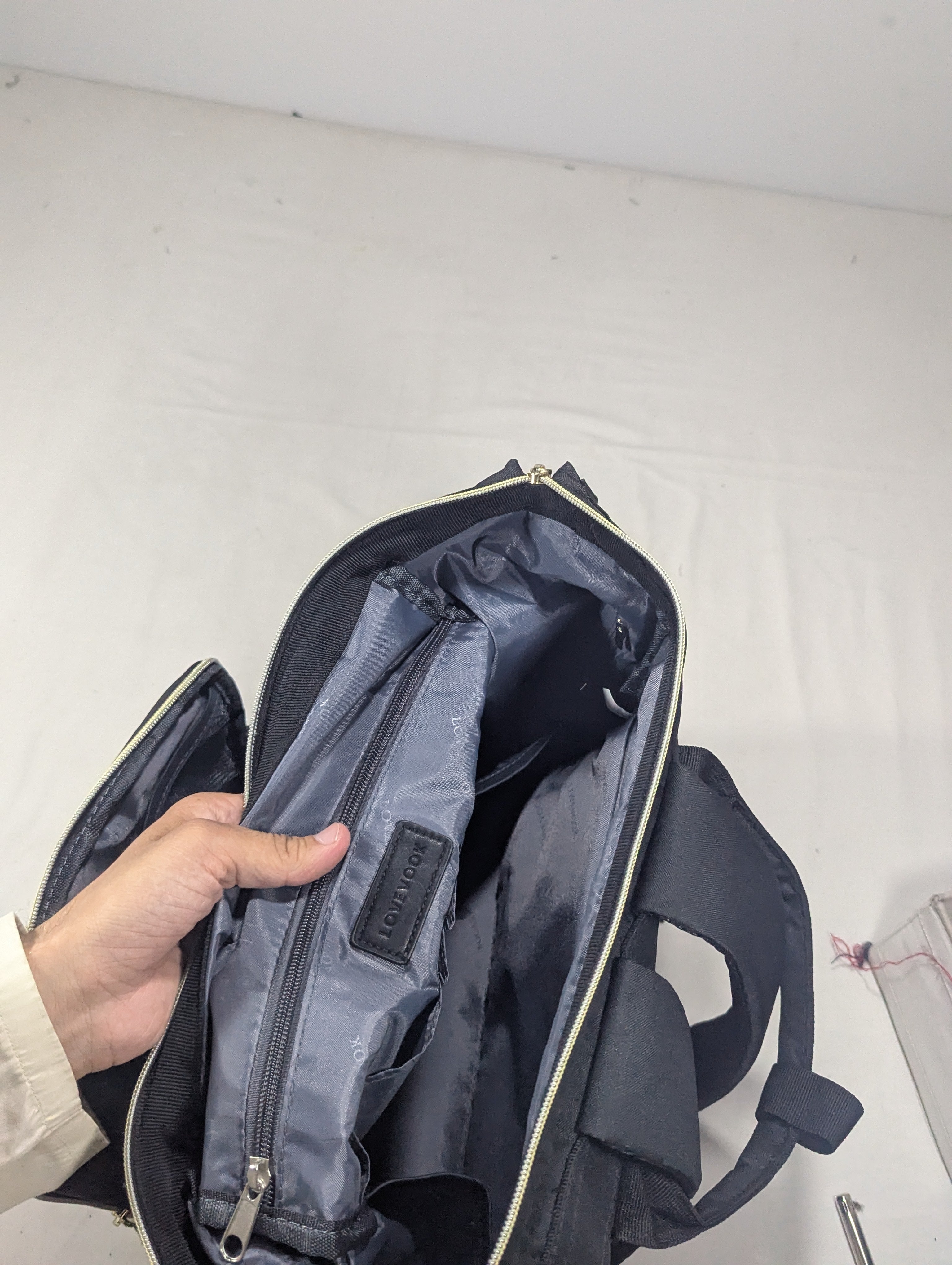 Baby Black color backpack, Diaper backpack, bag  Ab3