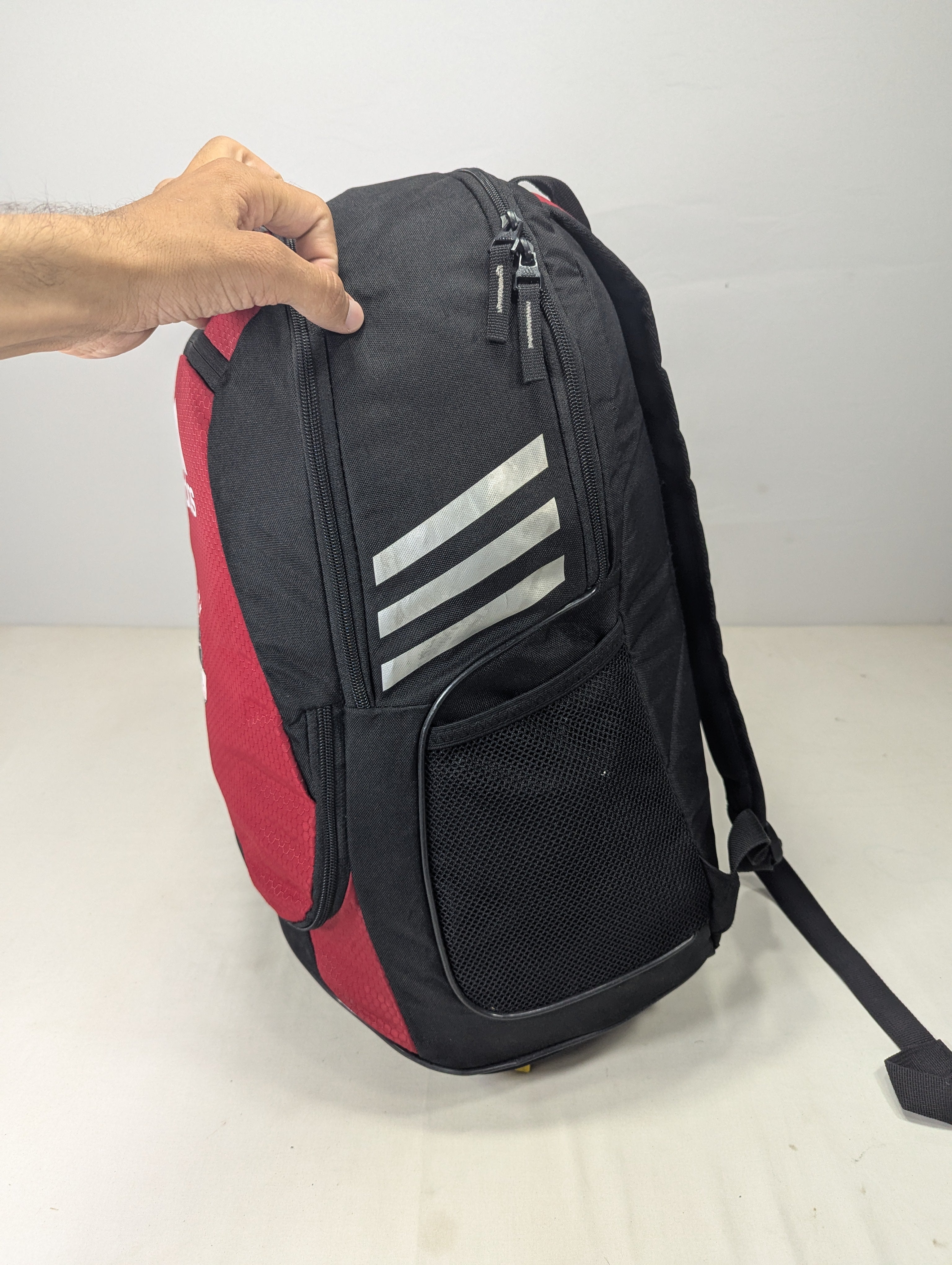 Color red Adidas backpack Ab3