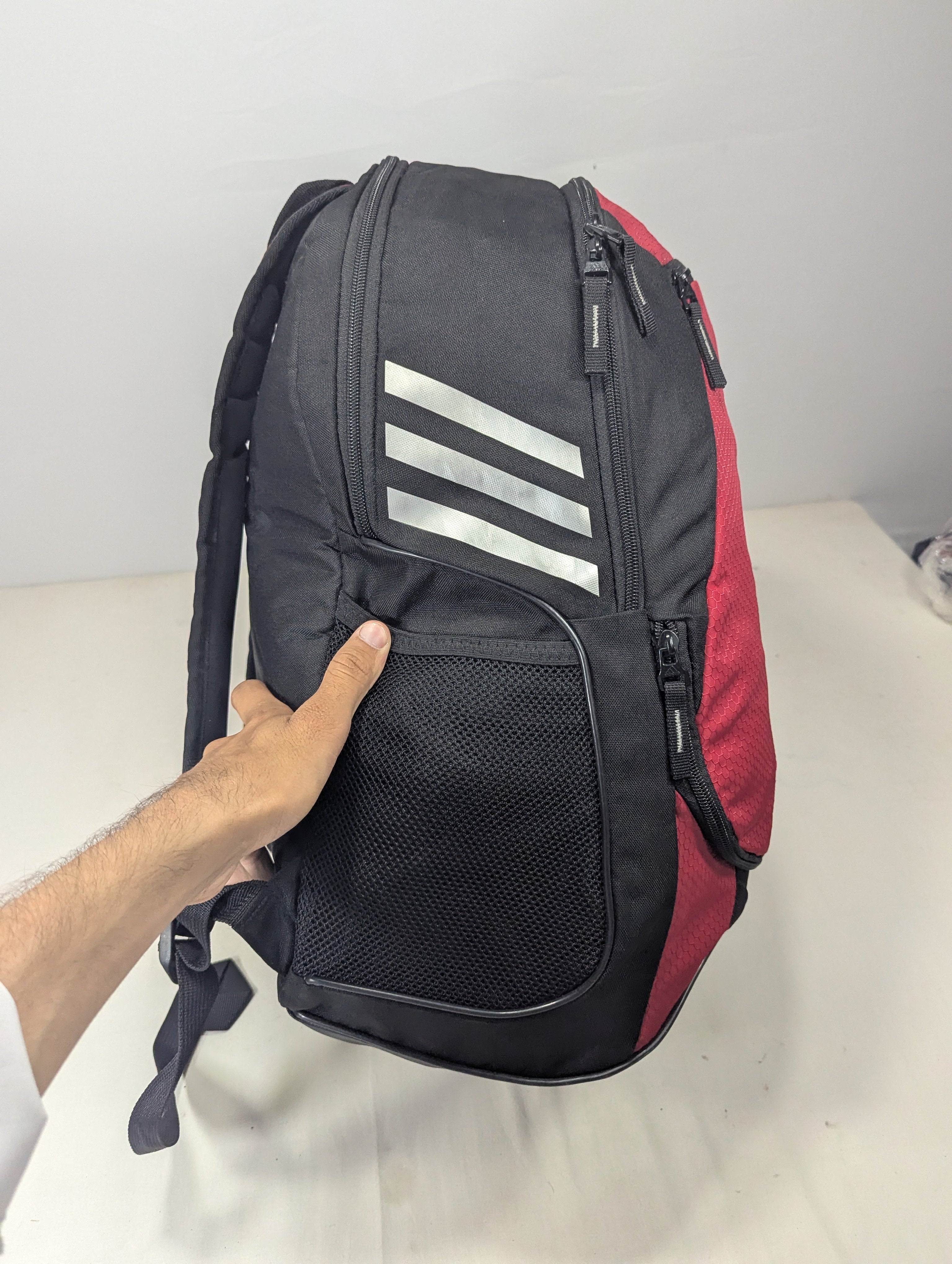 Color red Adidas backpack Ab3