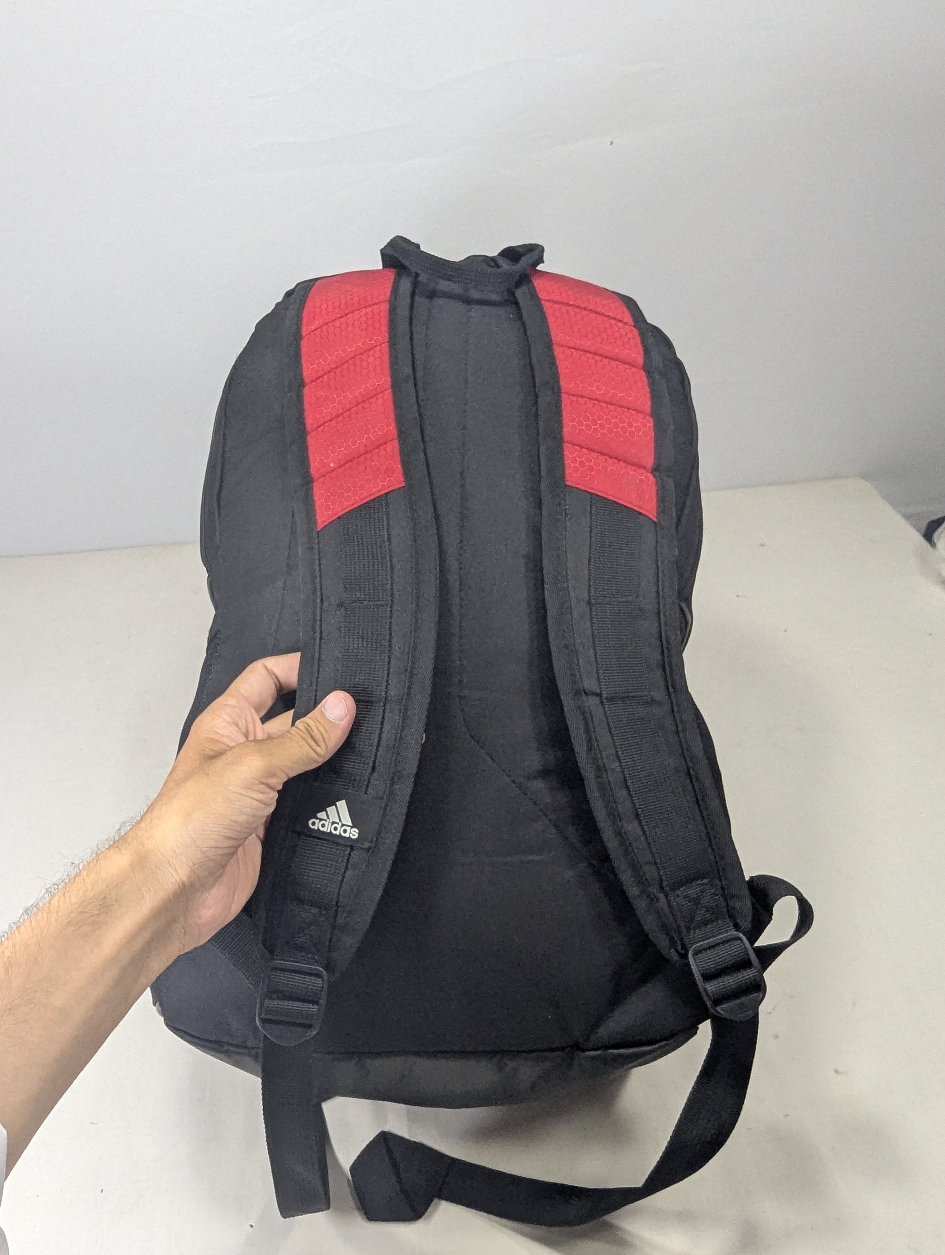 Color red Adidas backpack Ab3