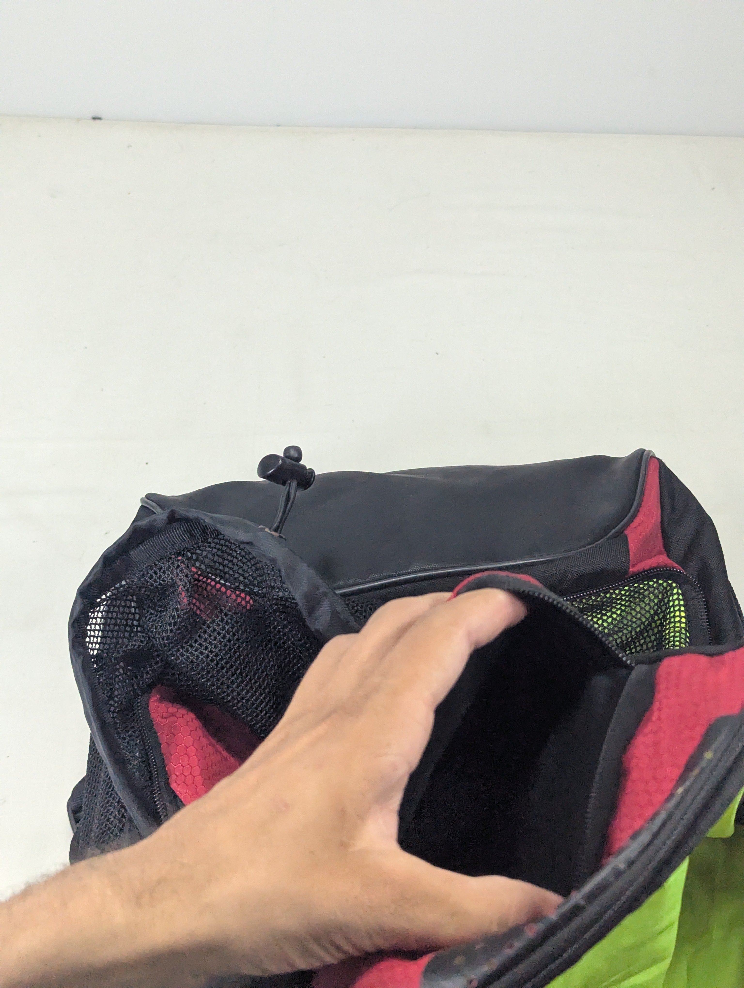 Color red Adidas backpack Ab3