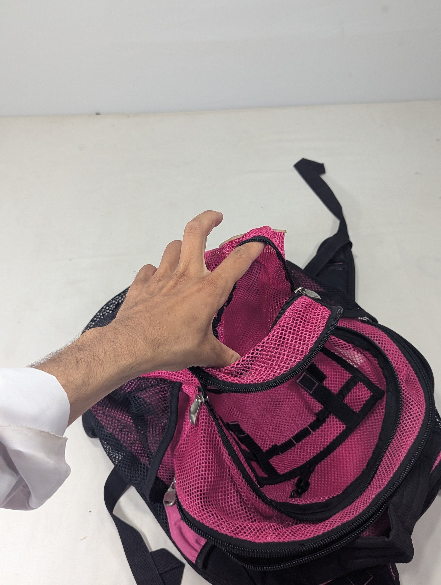 Adidas mash backpack, net backpack U3