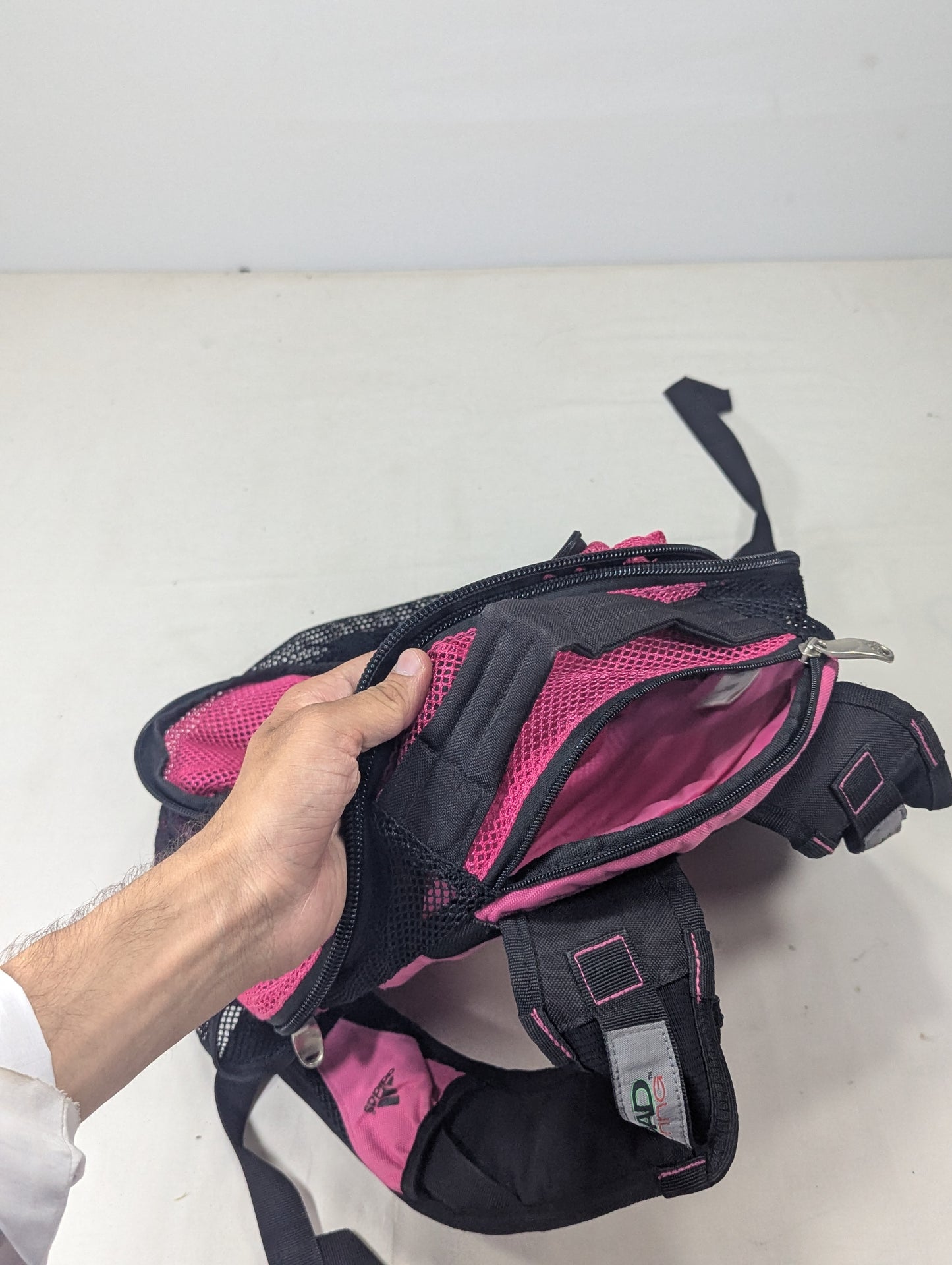 Adidas mash backpack, net backpack U3