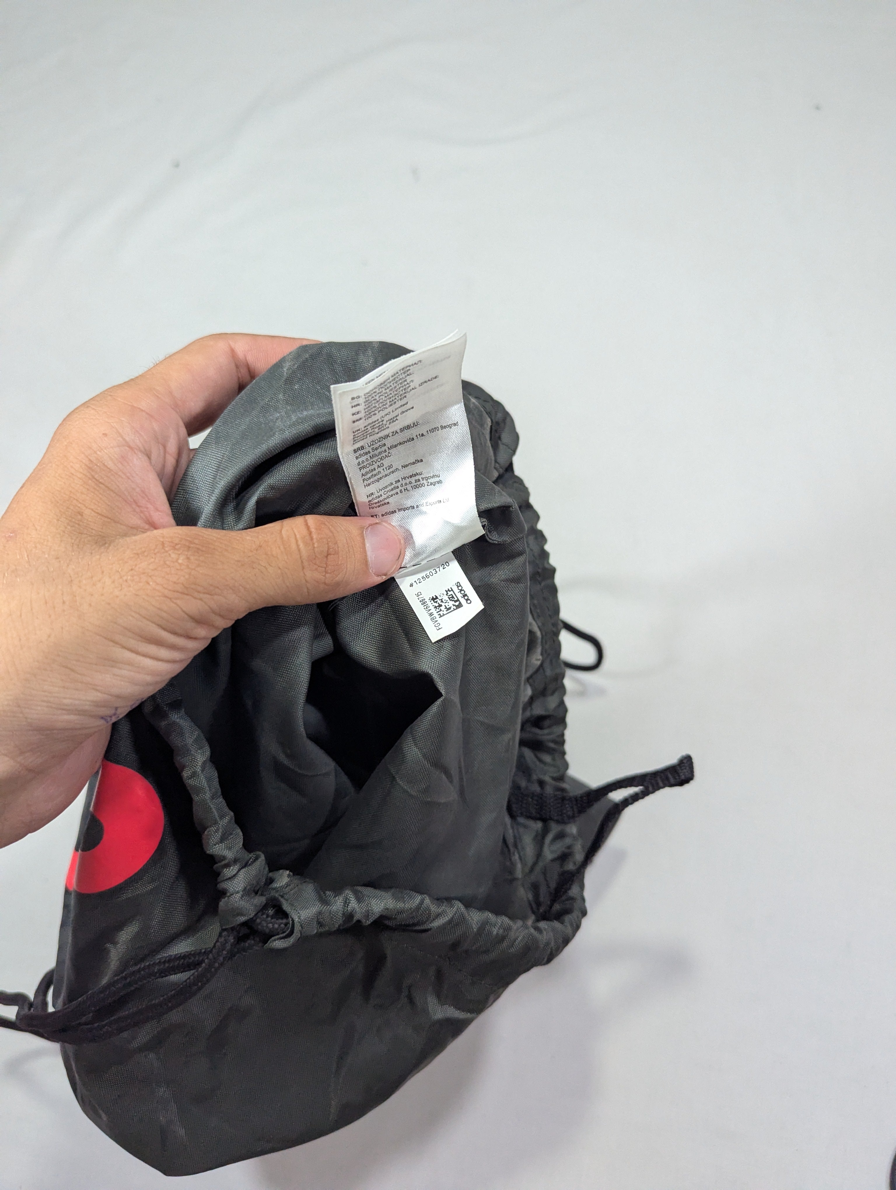 Adidas Authentic brands string bags, sports bag, Gym bag