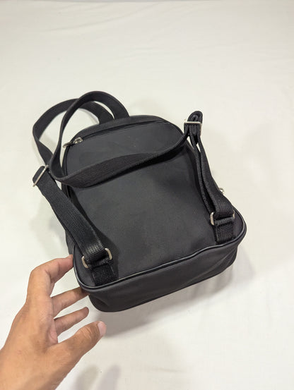 Lacoste black color branded Backpack Ab3