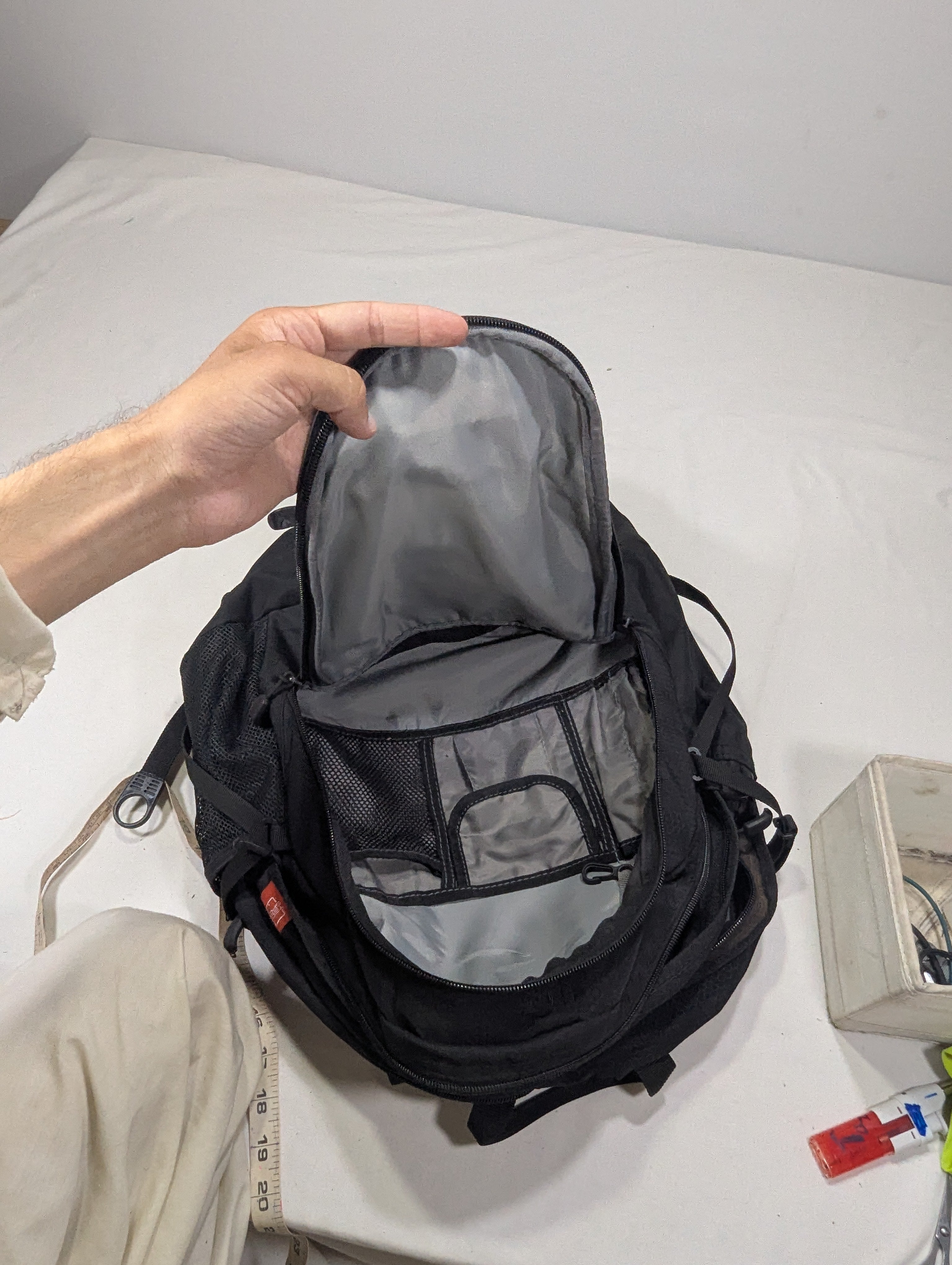 High Sierra the most strongest black color Backpack for school, college and travelling purpose U3
