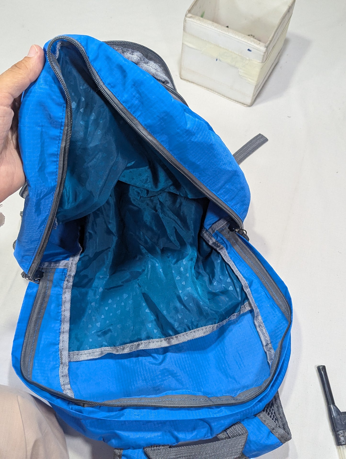 Foldable light weight hiking, tourist backpack U3