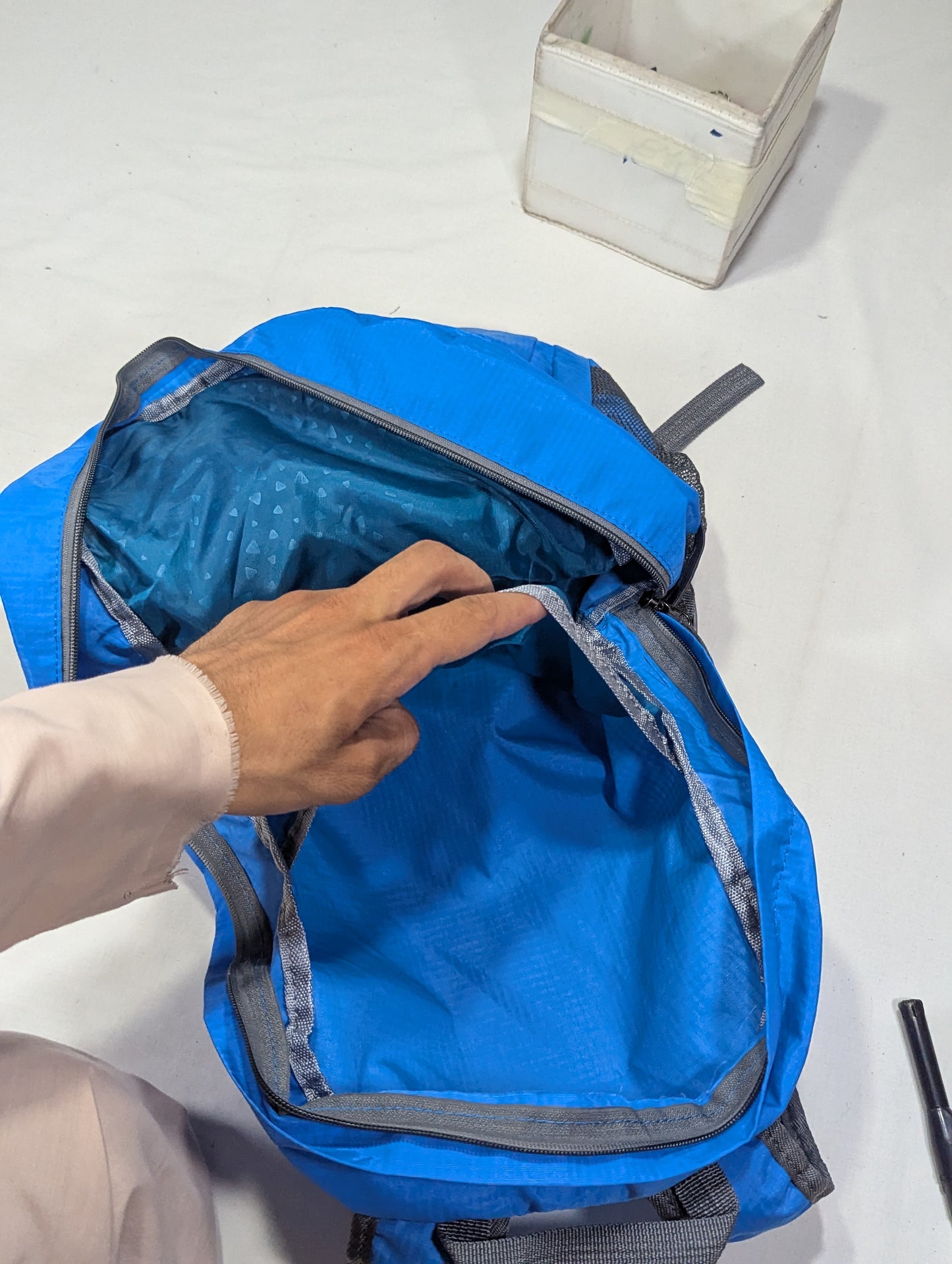 Foldable light weight hiking, tourist backpack U3
