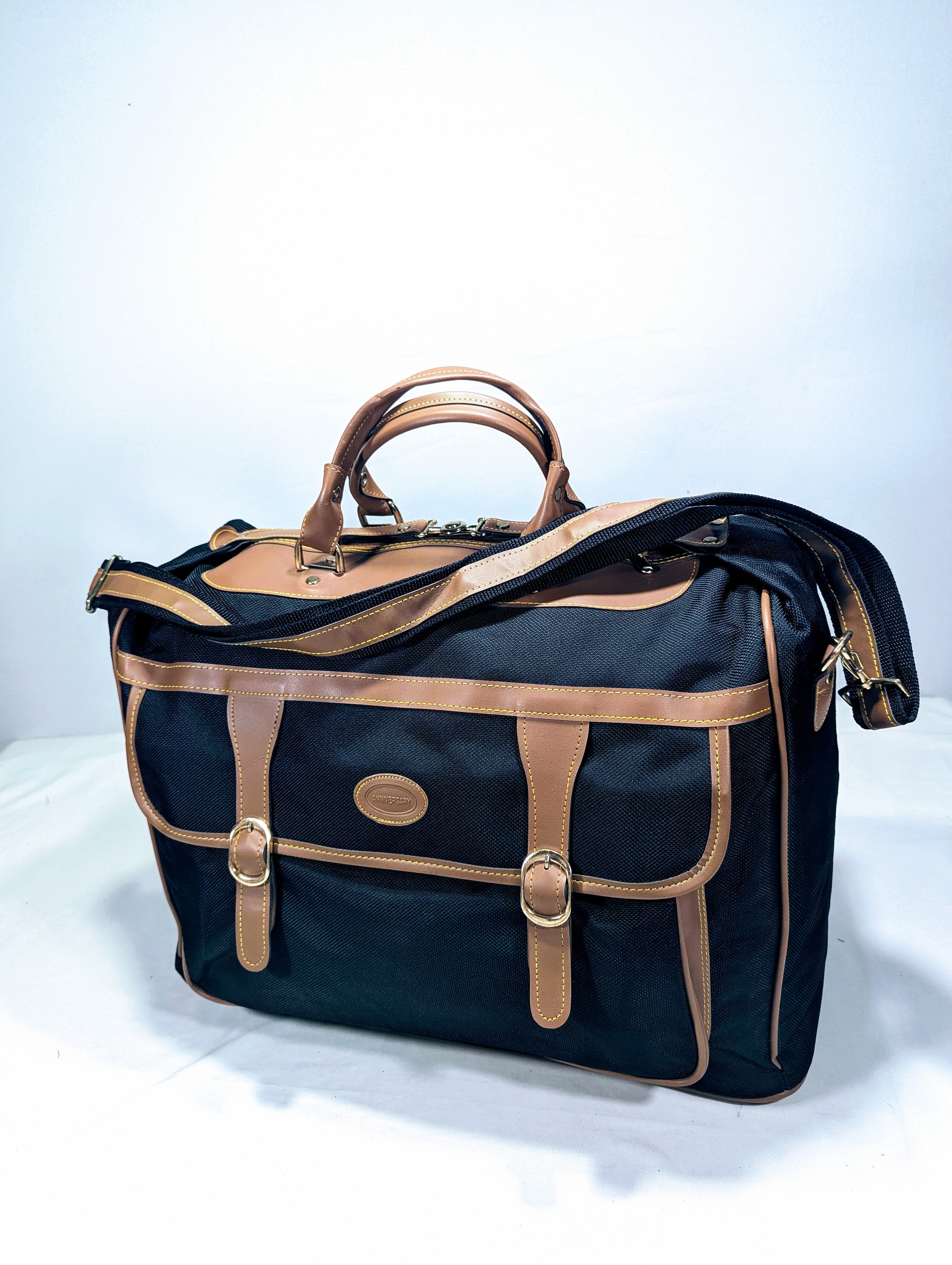 Korean Multipurpose Duffle – Classic Faux Leather, Pu leather Weekender Bag – Designer Inspired Ab3
