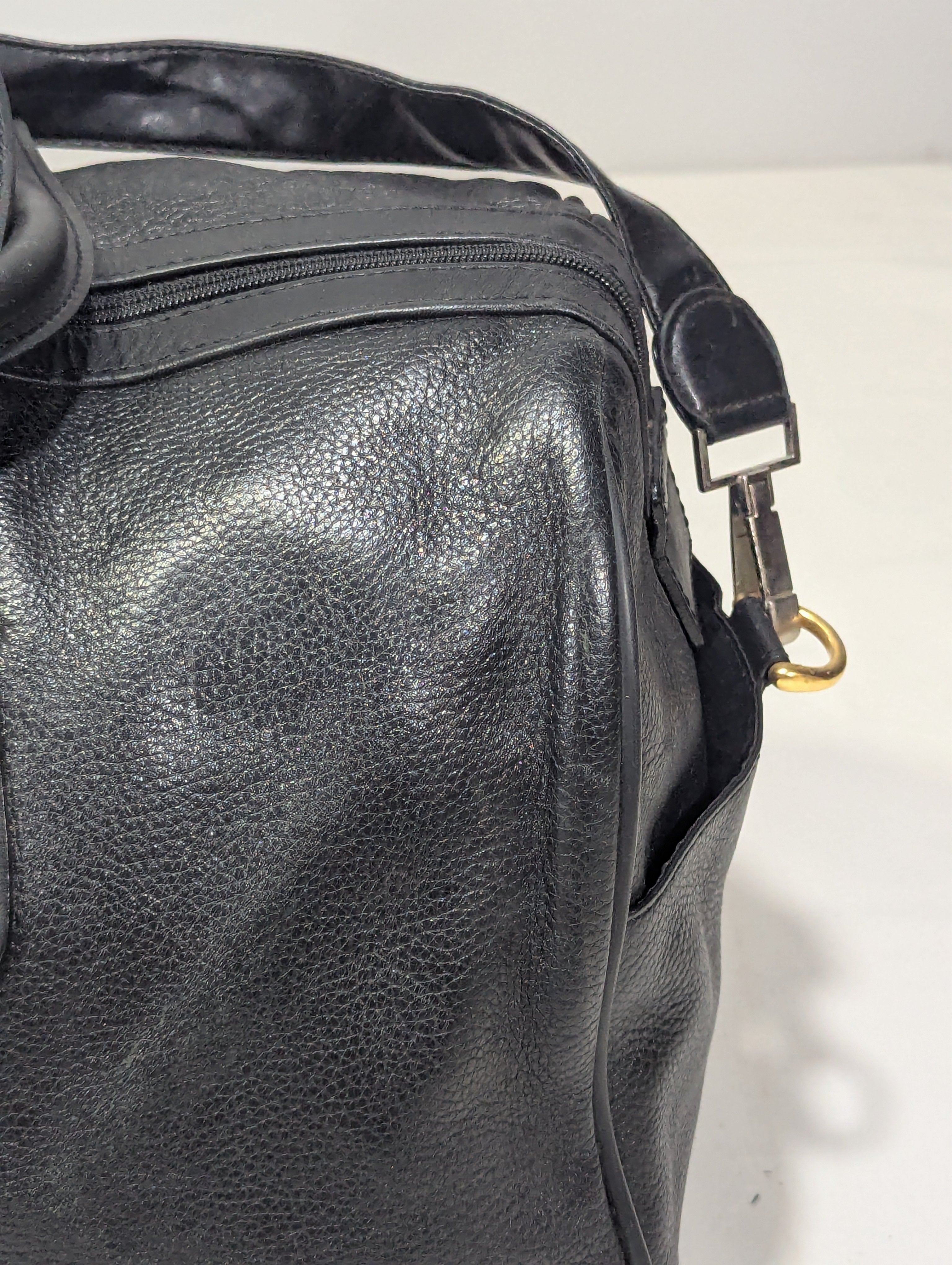 Pu Leather Fila Brand, Modern Korean Duffle Bag – Unisex Utility Tote Ab3