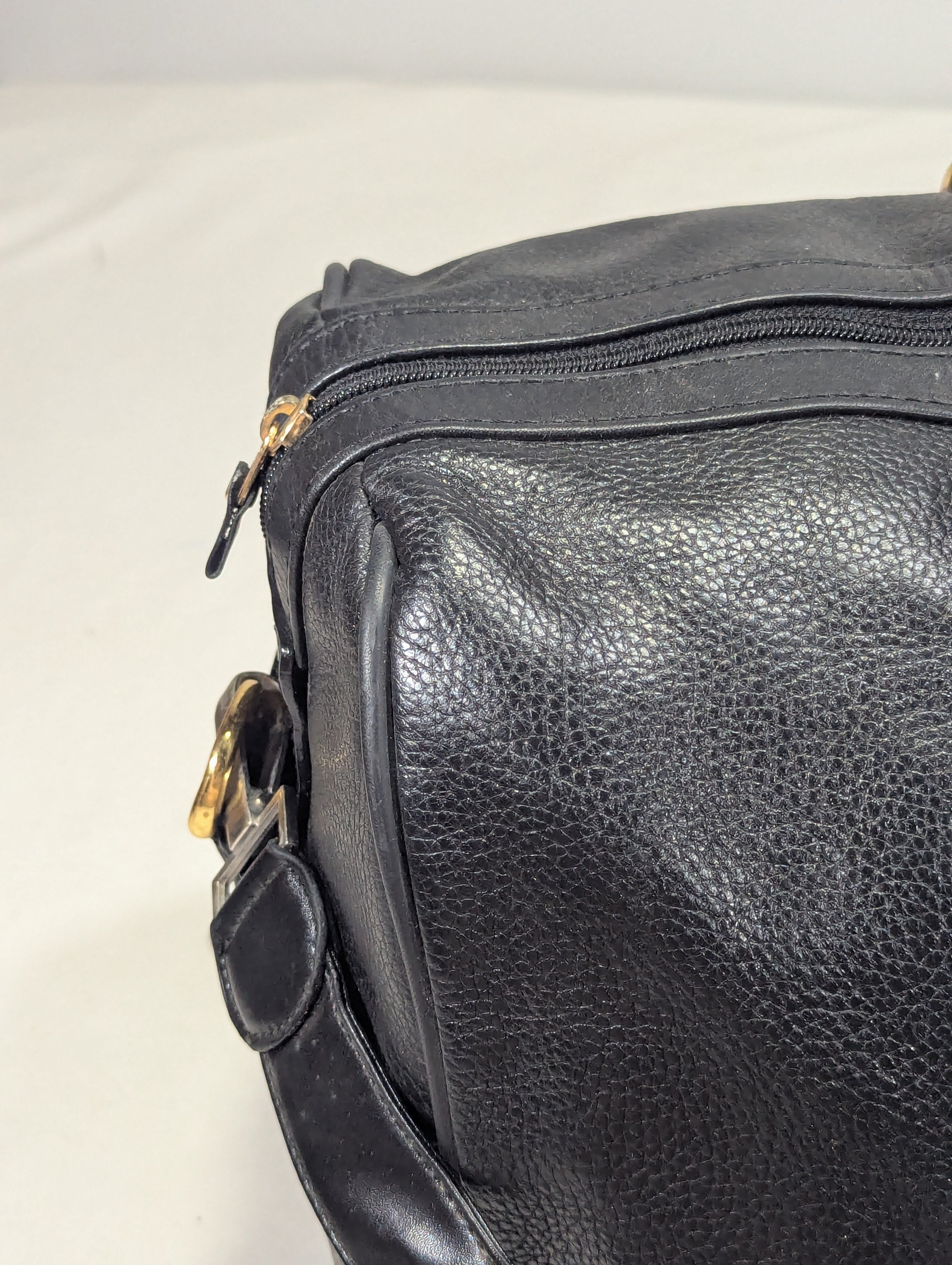 Pu Leather Fila Brand, Modern Korean Duffle Bag – Unisex Utility Tote Ab3