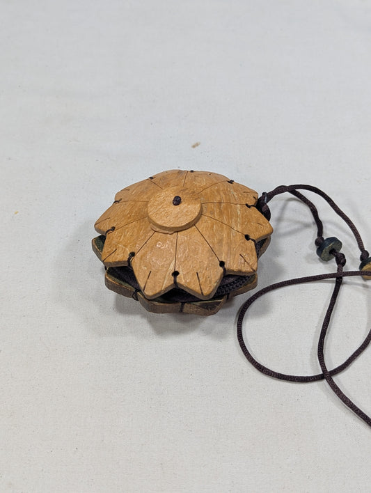 Coconut shell made