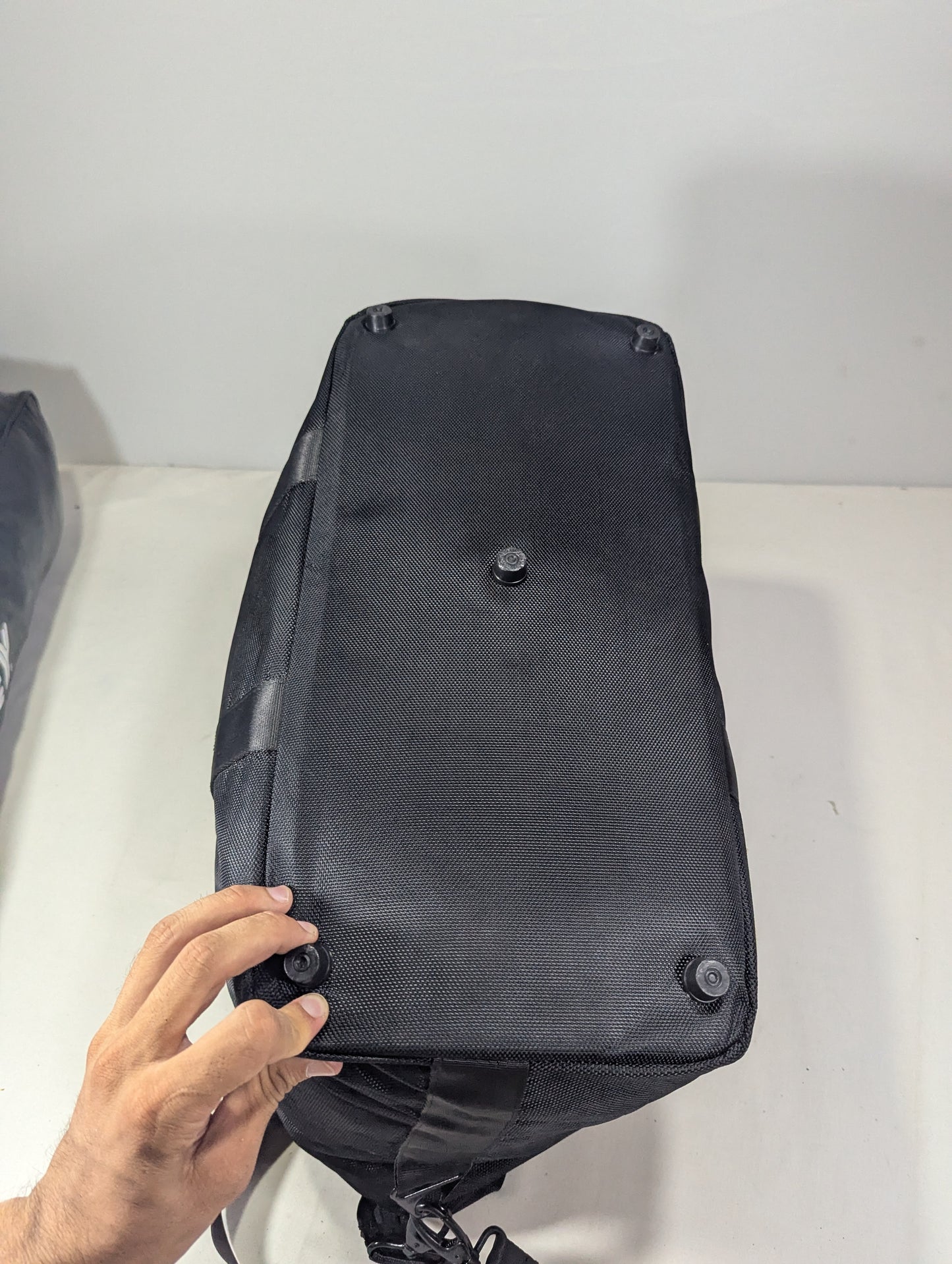 Korean lot duffle bag black color U2