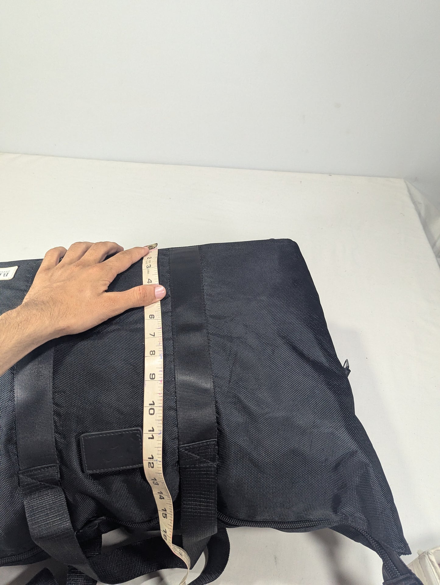 Korean lot duffle bag black color U2