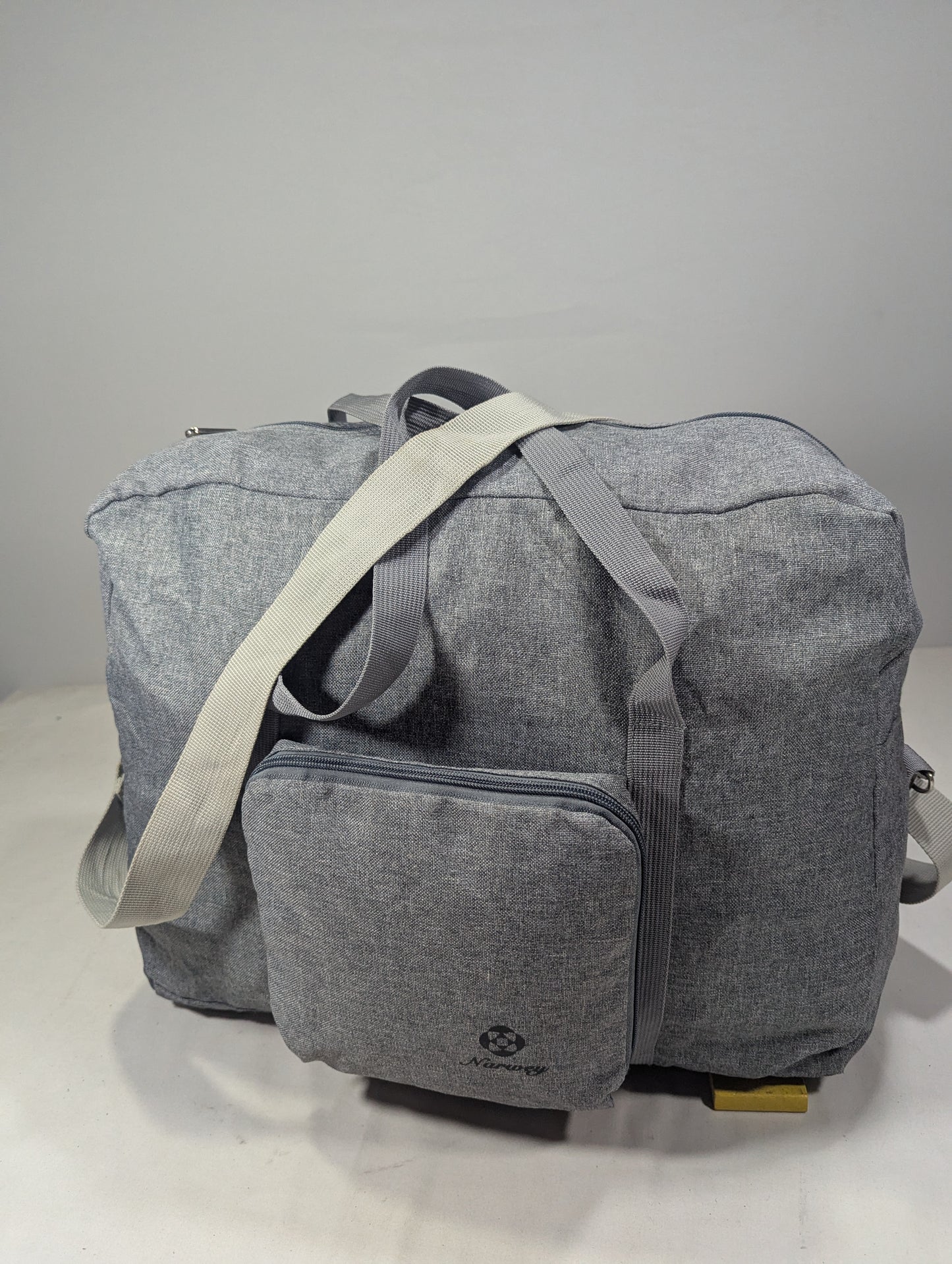 Grey color foldable bag U25