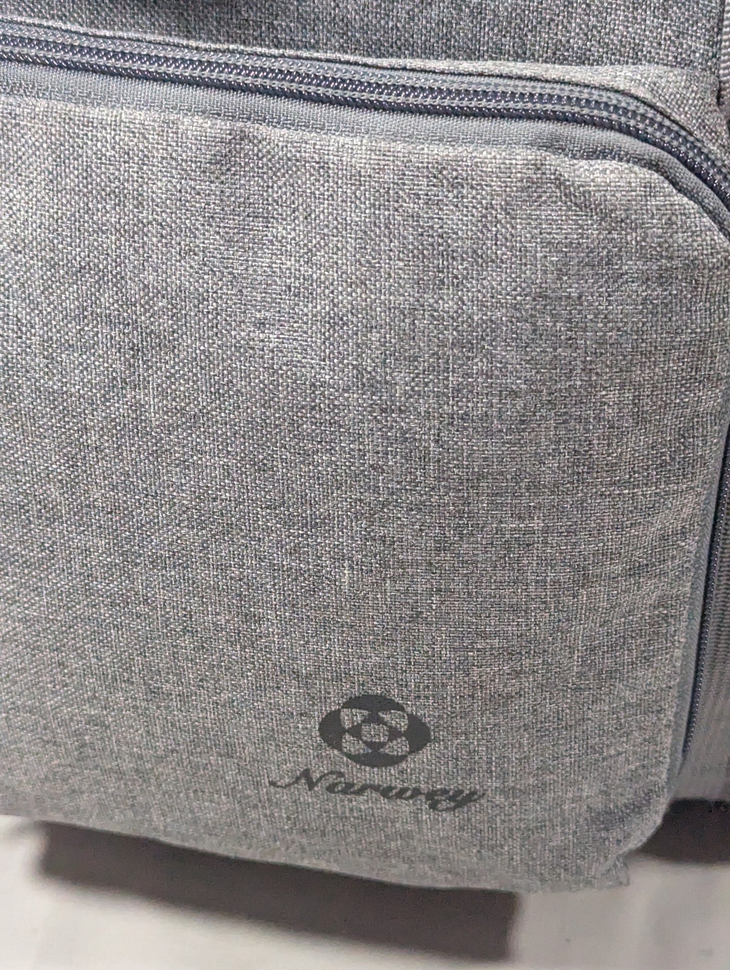 Grey color foldable bag U25