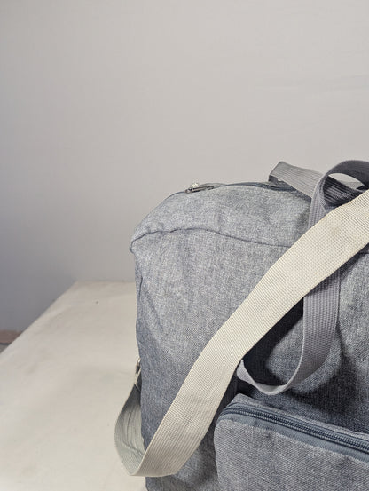 Grey color foldable bag U25
