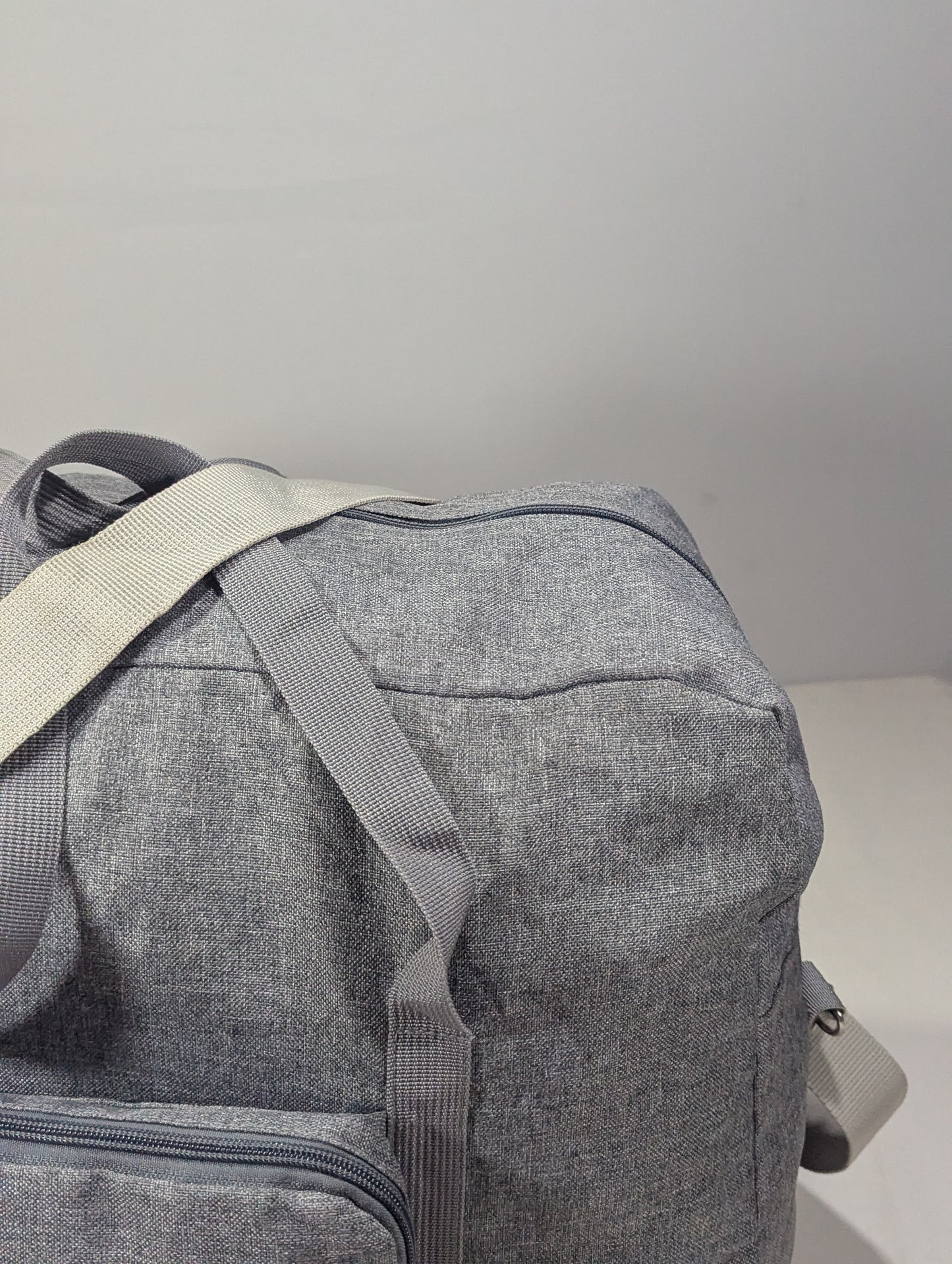 Grey color foldable bag U25