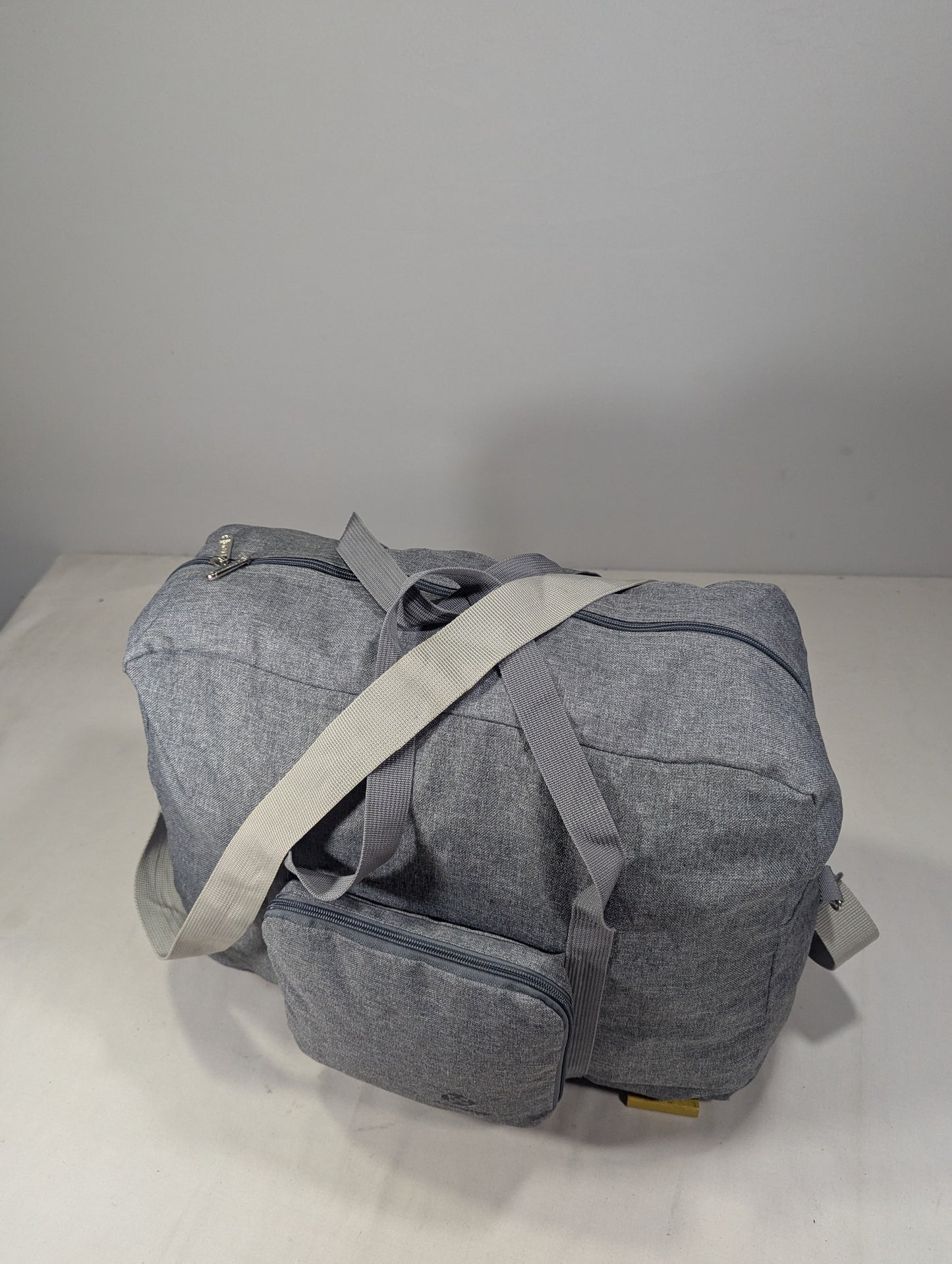 Grey color foldable bag U25