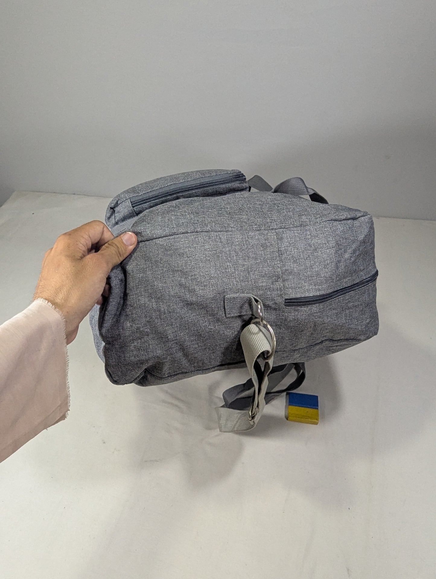 Grey color foldable bag U25