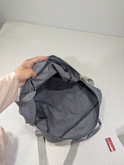 Grey color foldable bag U25
