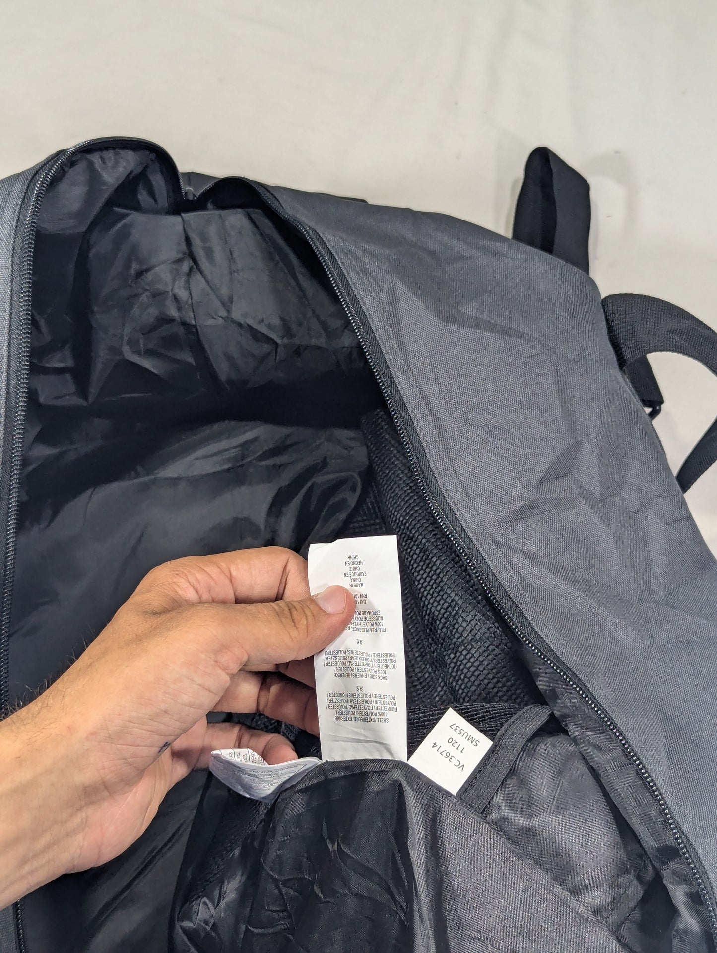 Light weight tracking, hiking carrying bag
