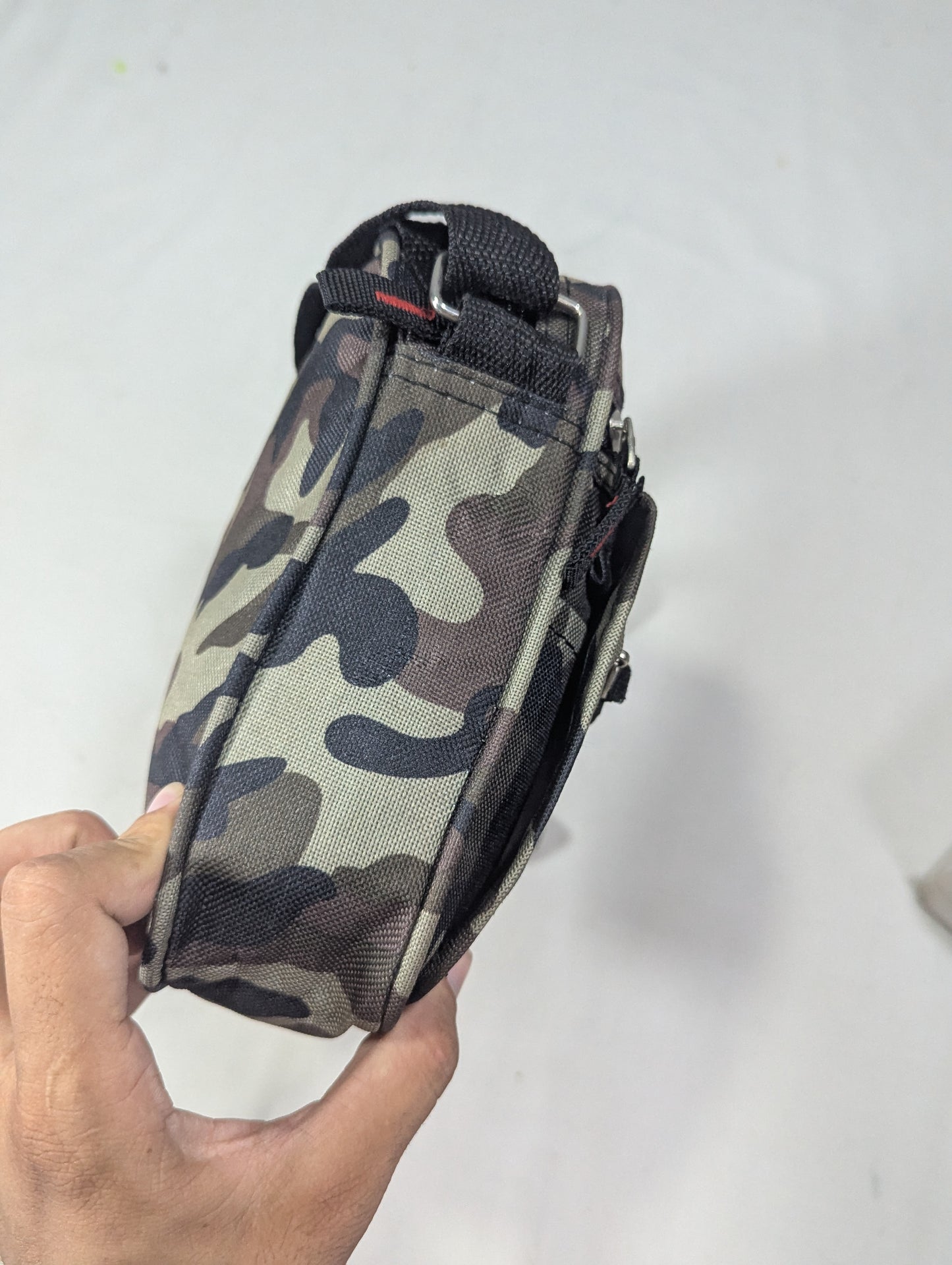 Camouflage cross body bag, long strap bag U15