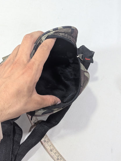 Camouflage cross body bag, long strap bag U15