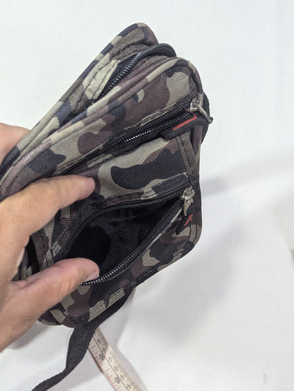 Camouflage cross body bag, long strap bag U15