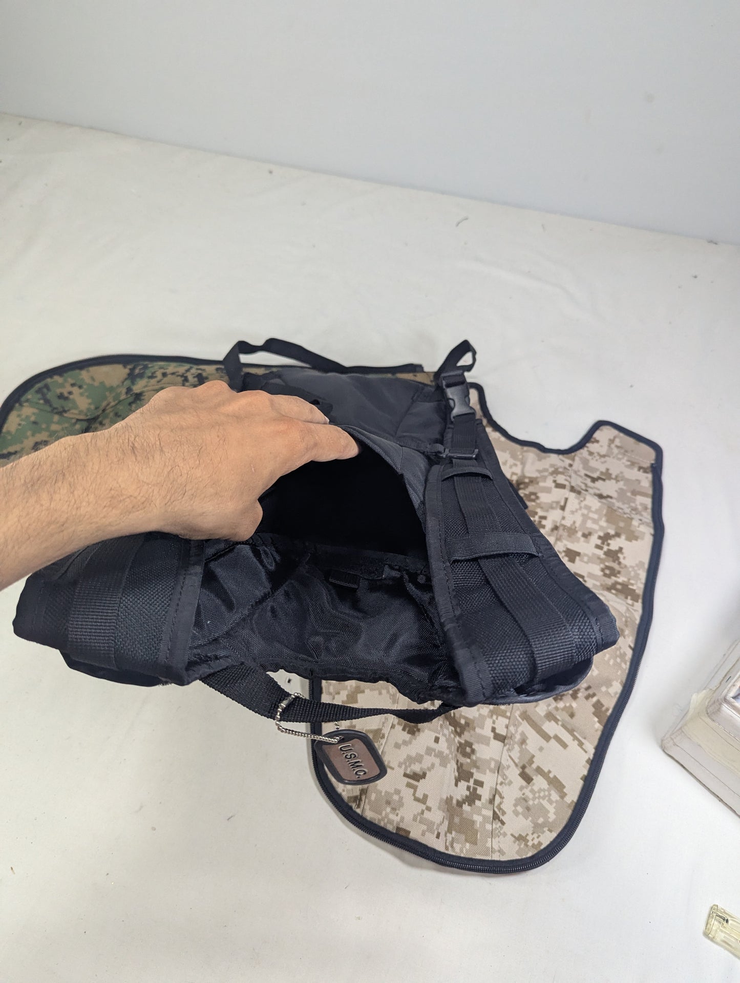 Camouflage hiking tourist trekking backpack