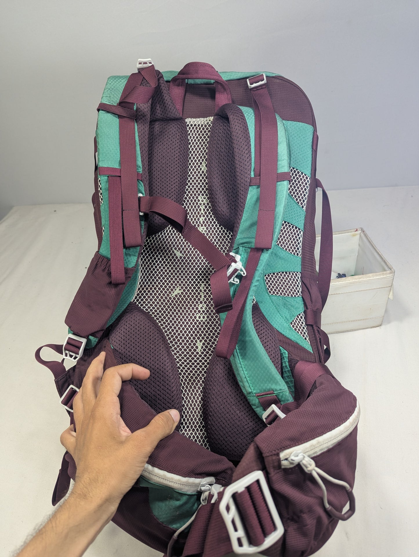 Hiking tourist backpack