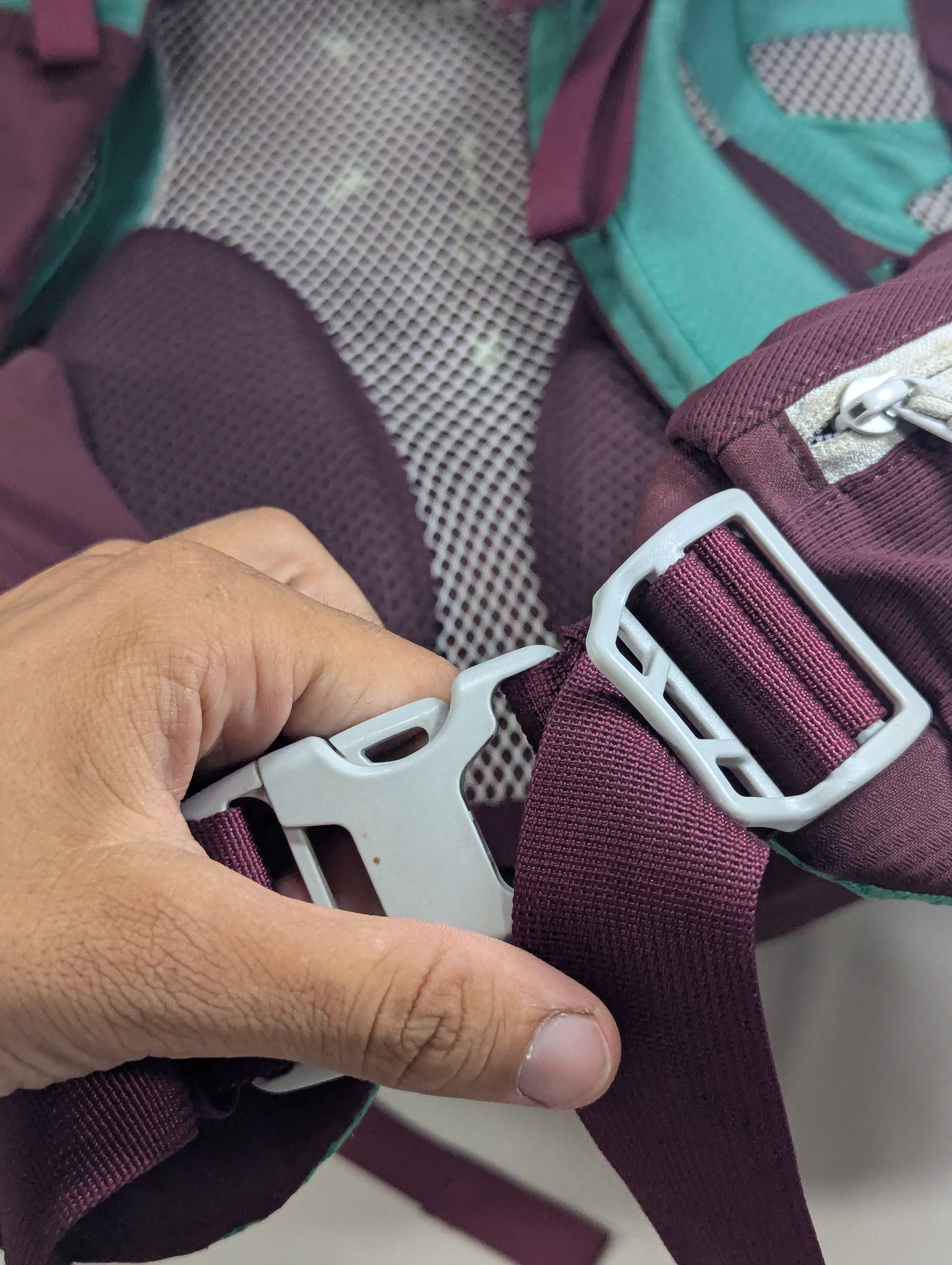 Hiking tourist backpack