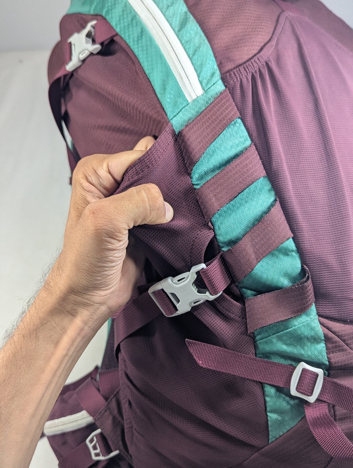 Hiking tourist backpack