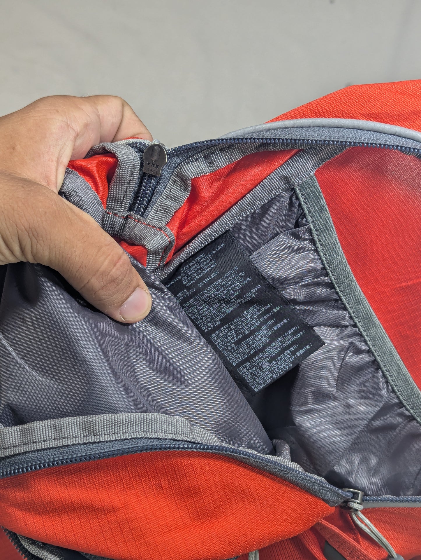 Premium + cond Jack wolfskin mini hiking backpack