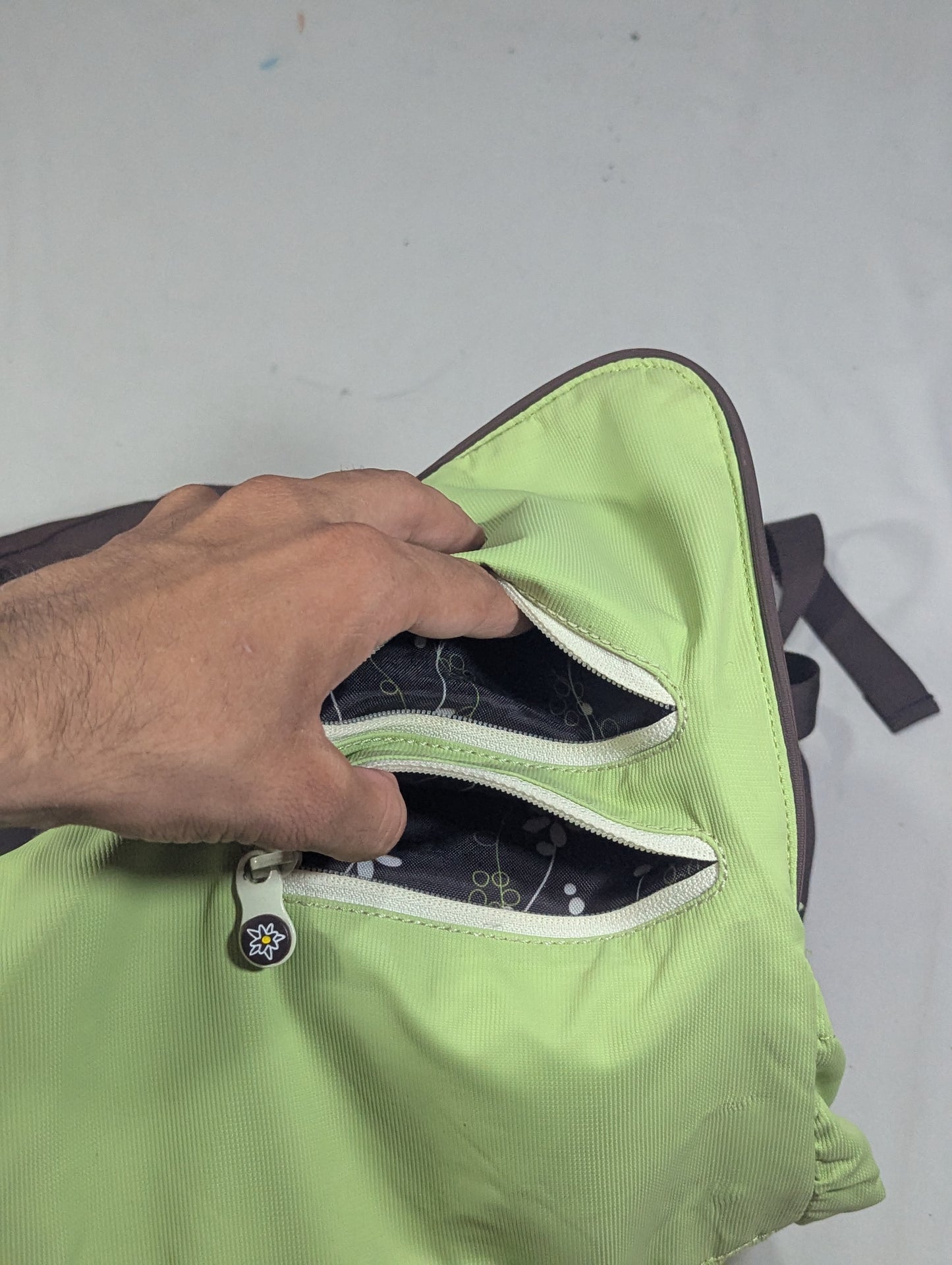 Baby diaper backpack