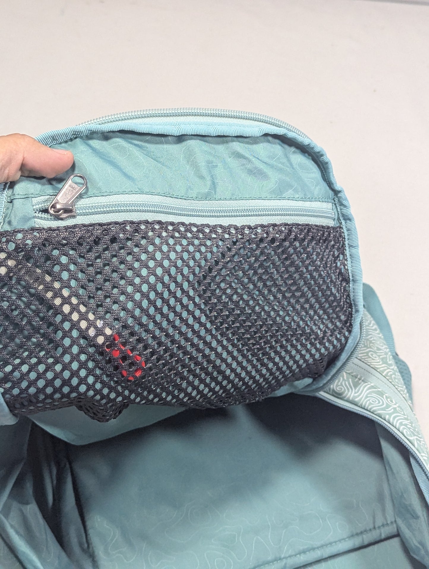 Preloved authentic backpack with laptop portion