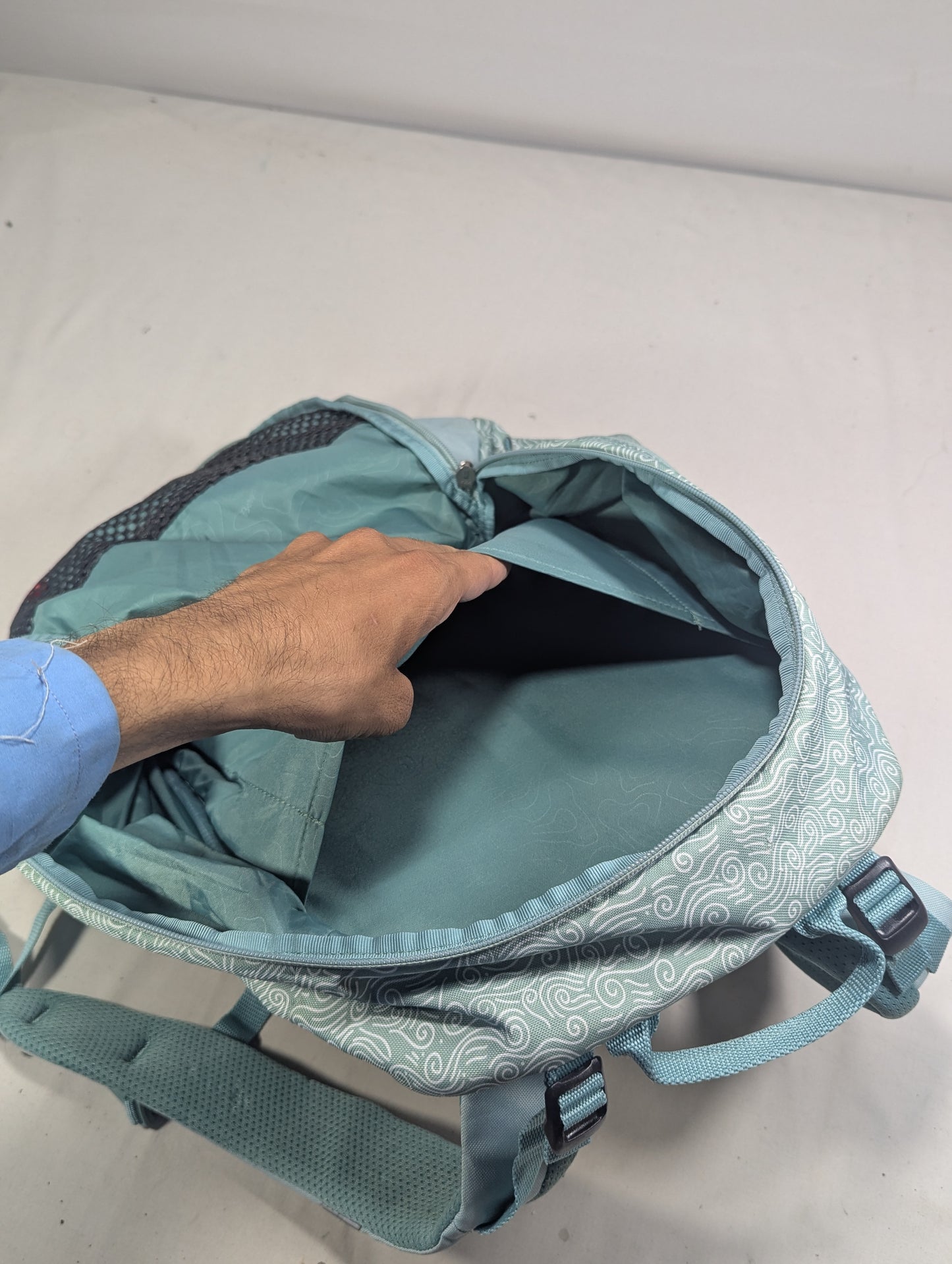 Preloved authentic backpack with laptop portion