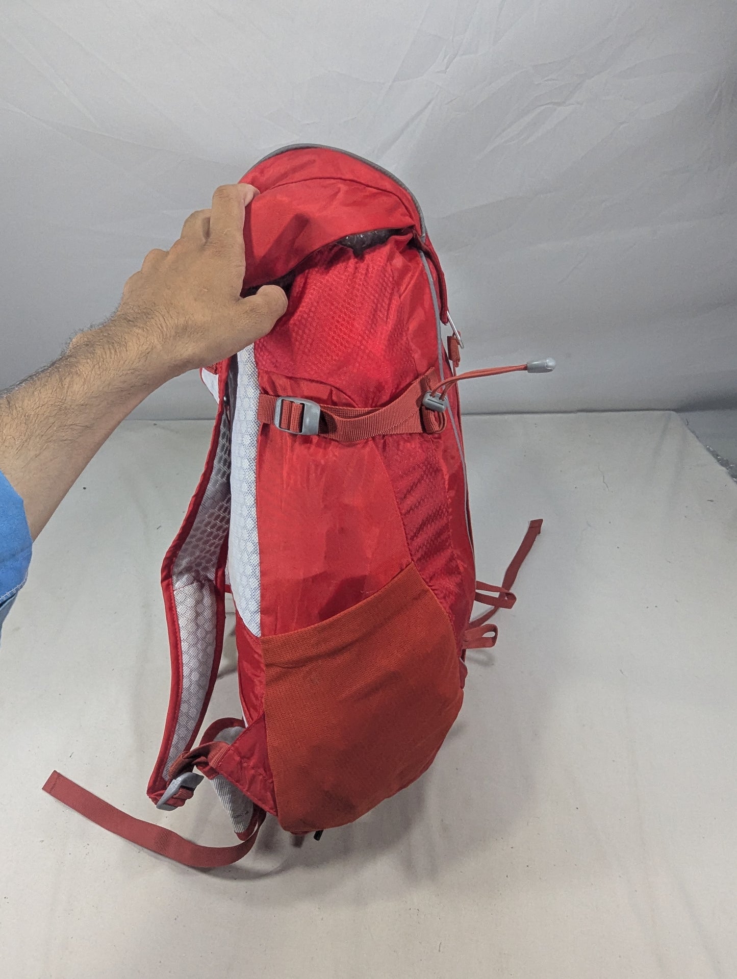 Preloved light weight hiking tourist backpack