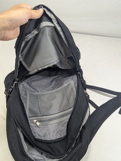 High Sierra Black color heavy load backpack